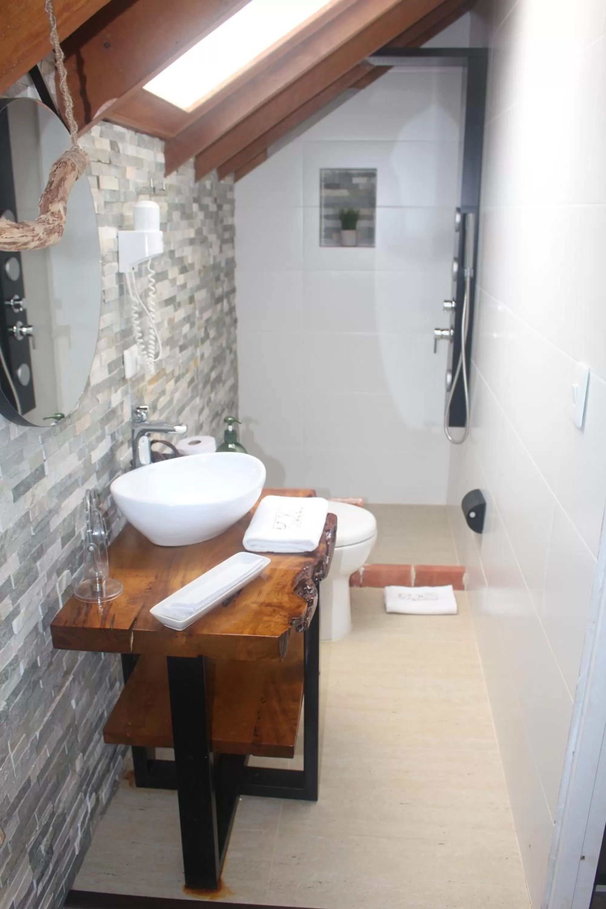 Bathroom in Hotel Casa Madero