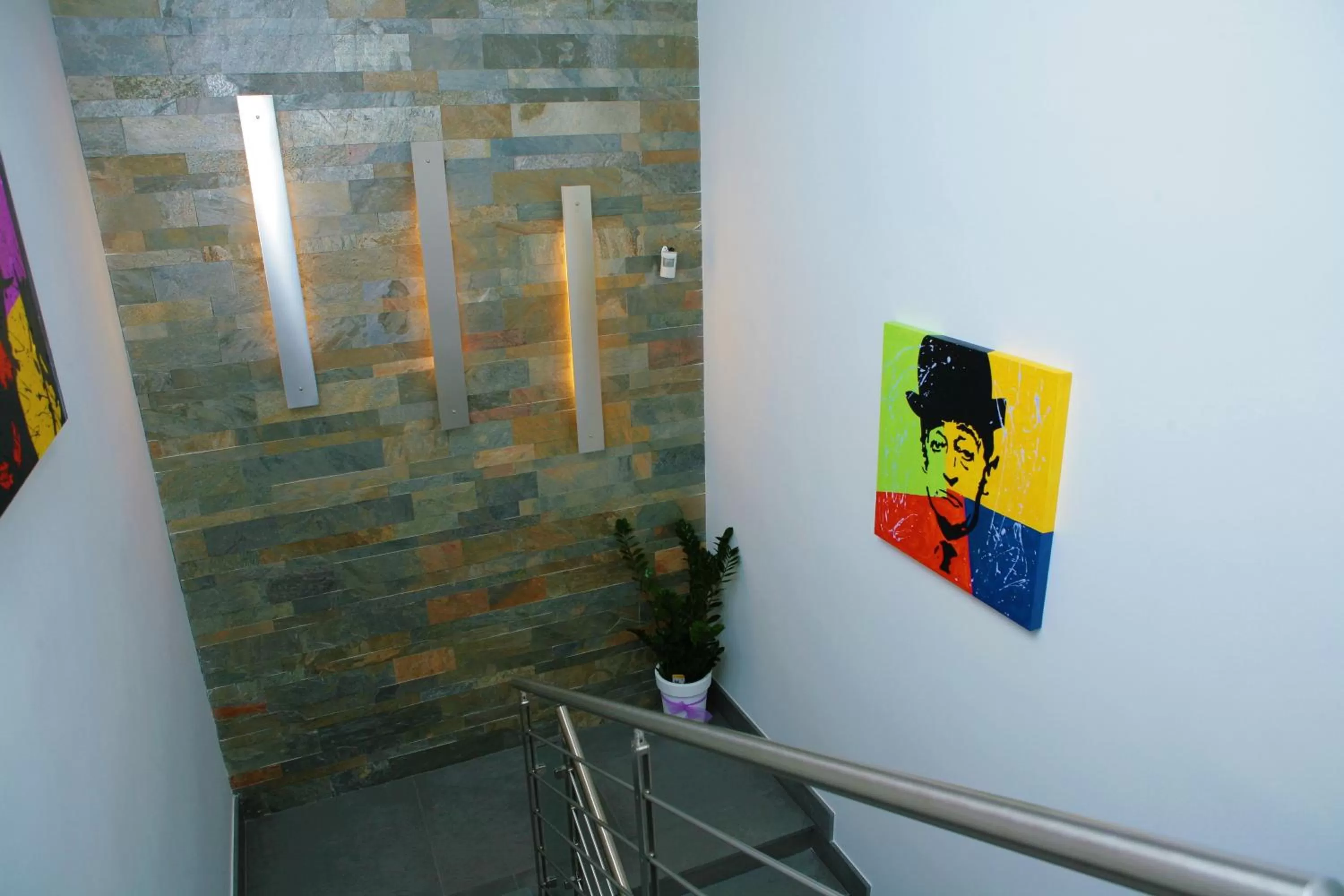 Decorative detail in Hotel Visagi