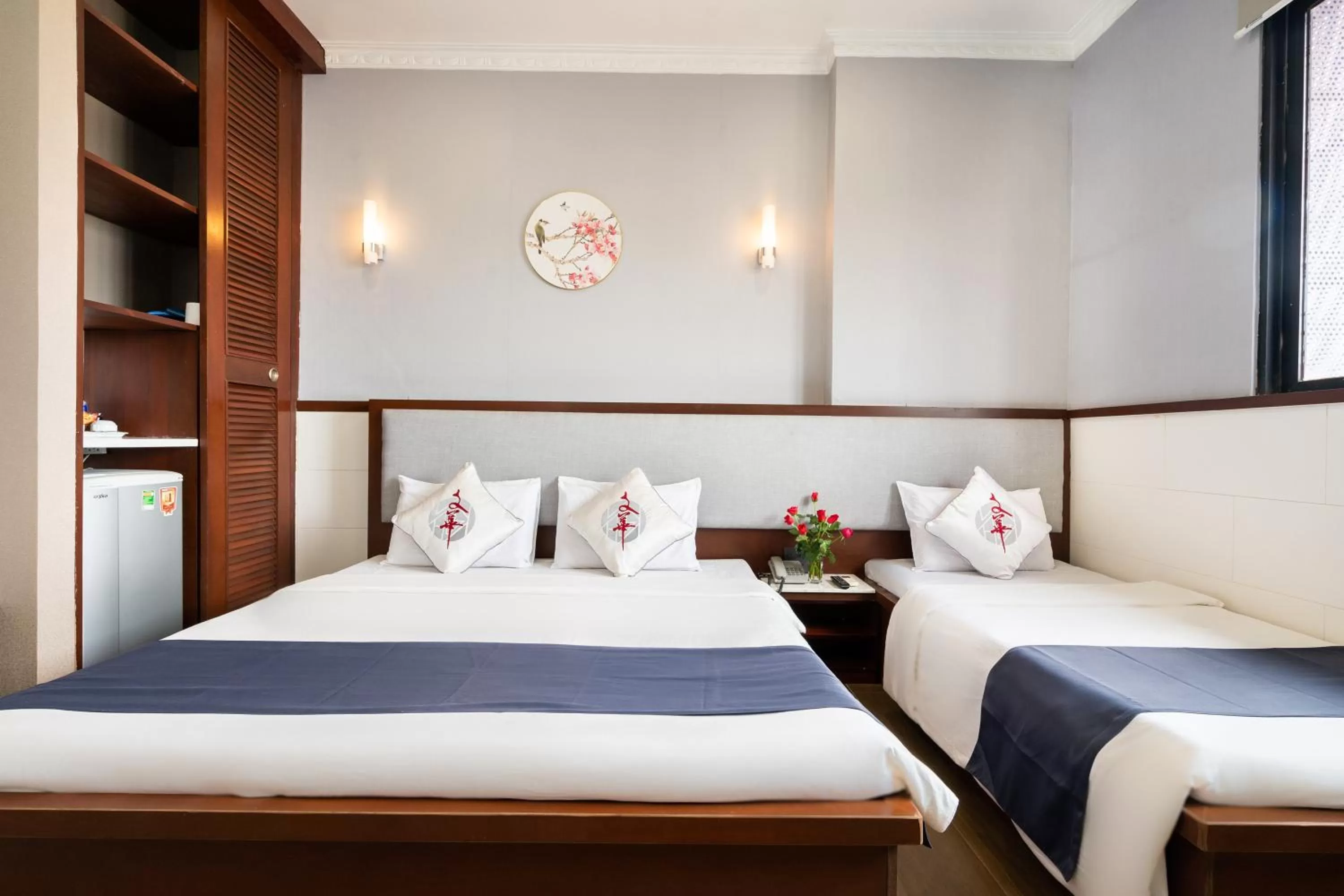 Bed in Văn Hoa Hotel