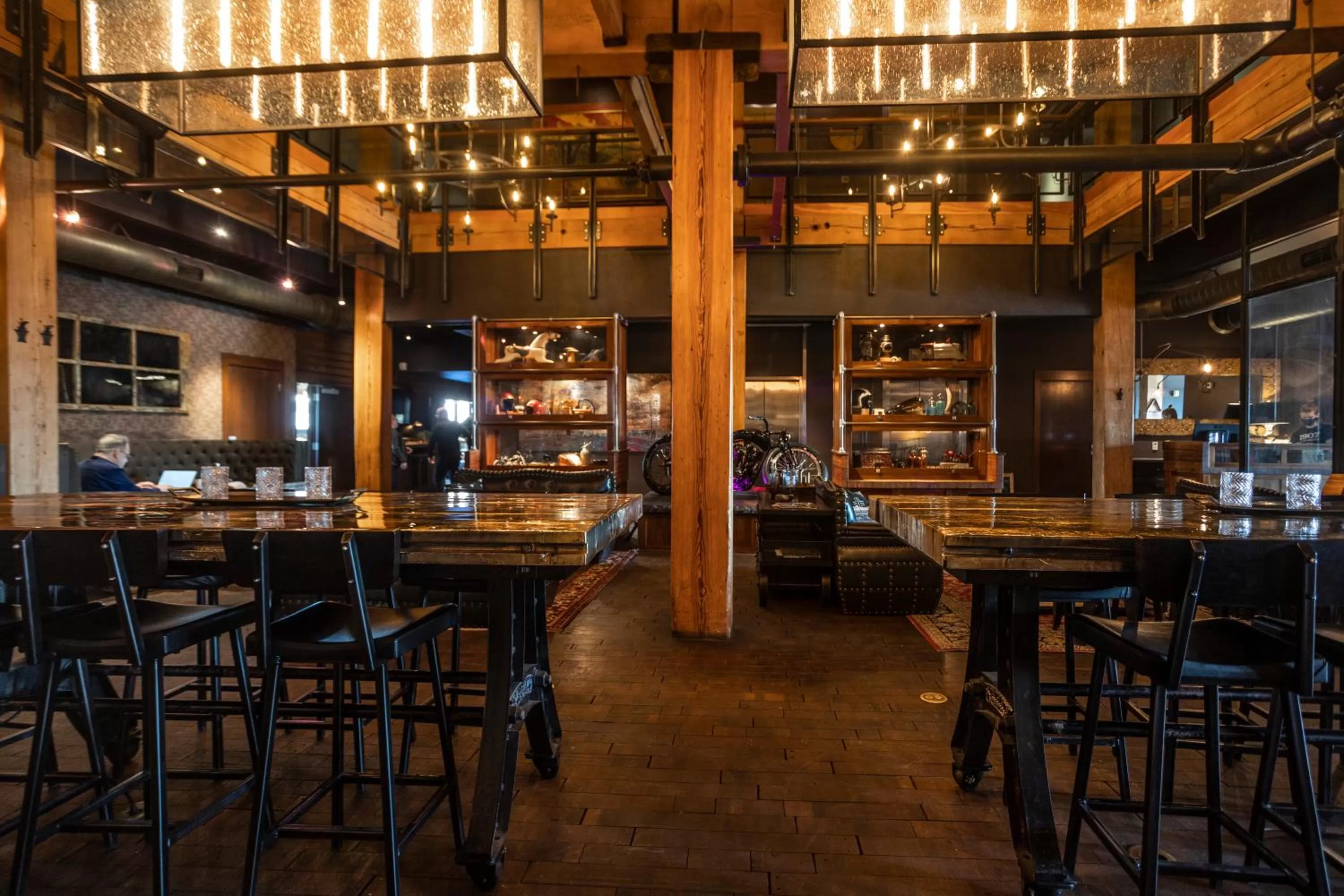 Lobby or reception in The Iron Horse Hotel