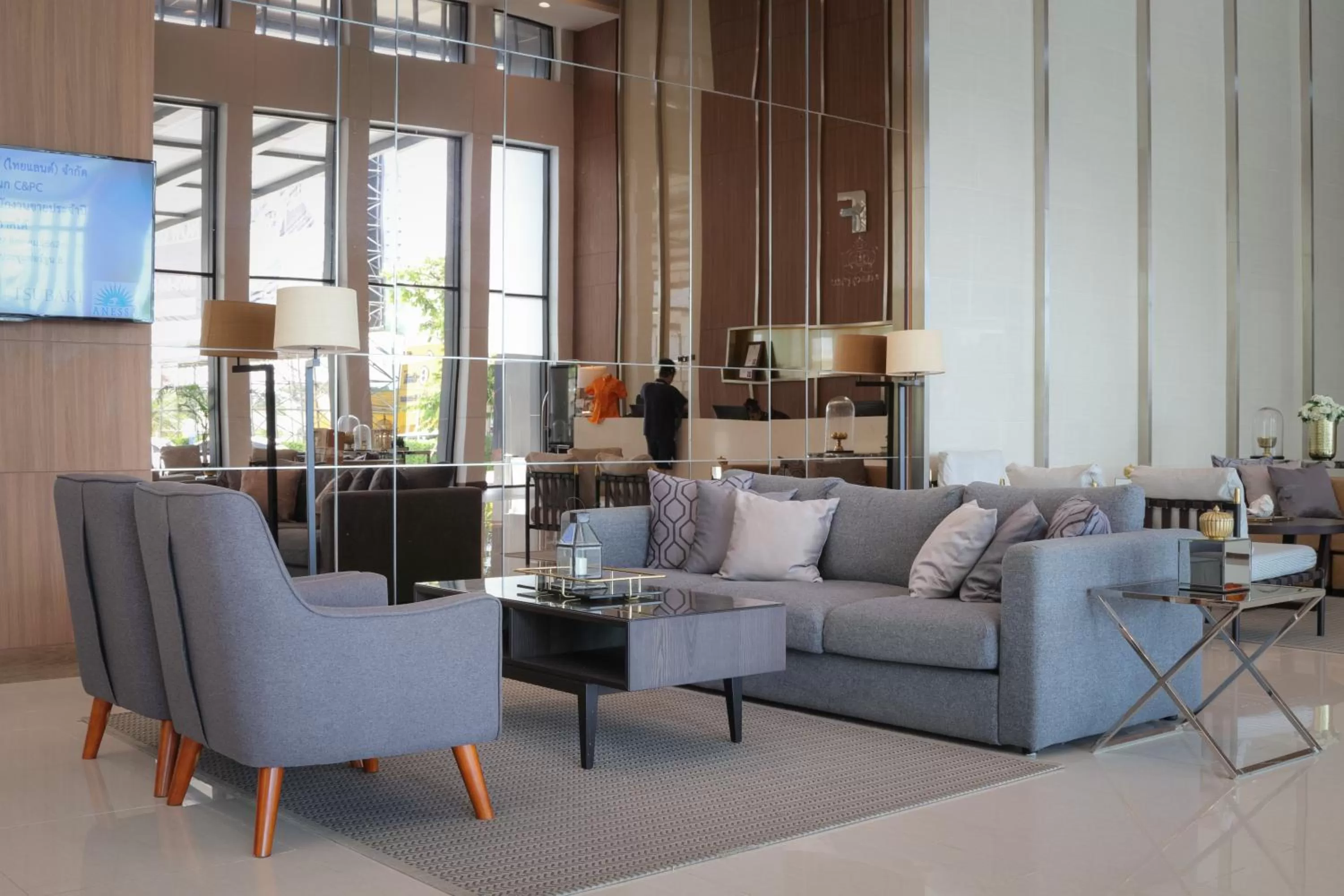 Lobby or reception in Grand Fortune Hotel Nakhon Si Thammarat