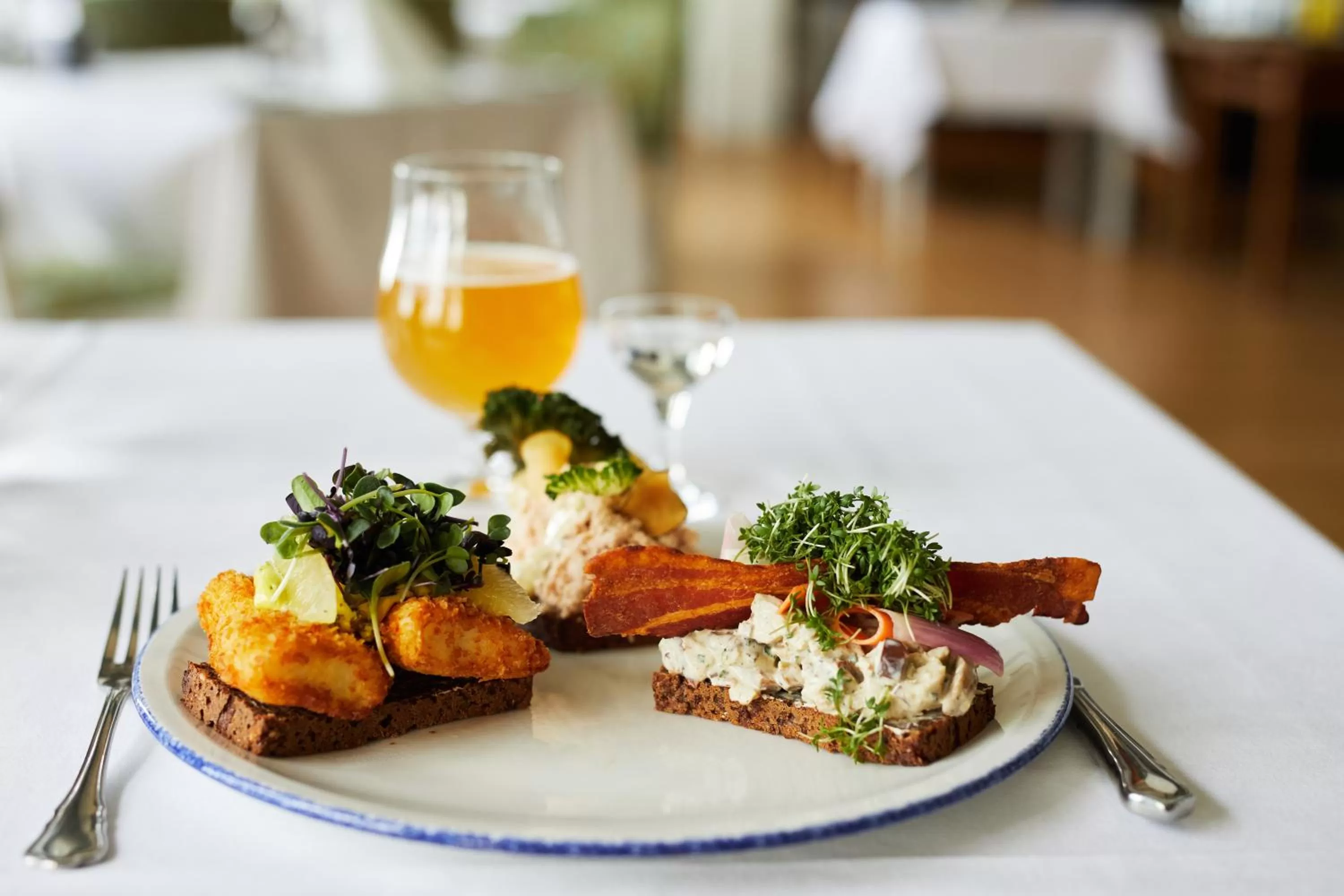 Food and drinks in Rødvig Kro og Badehotel