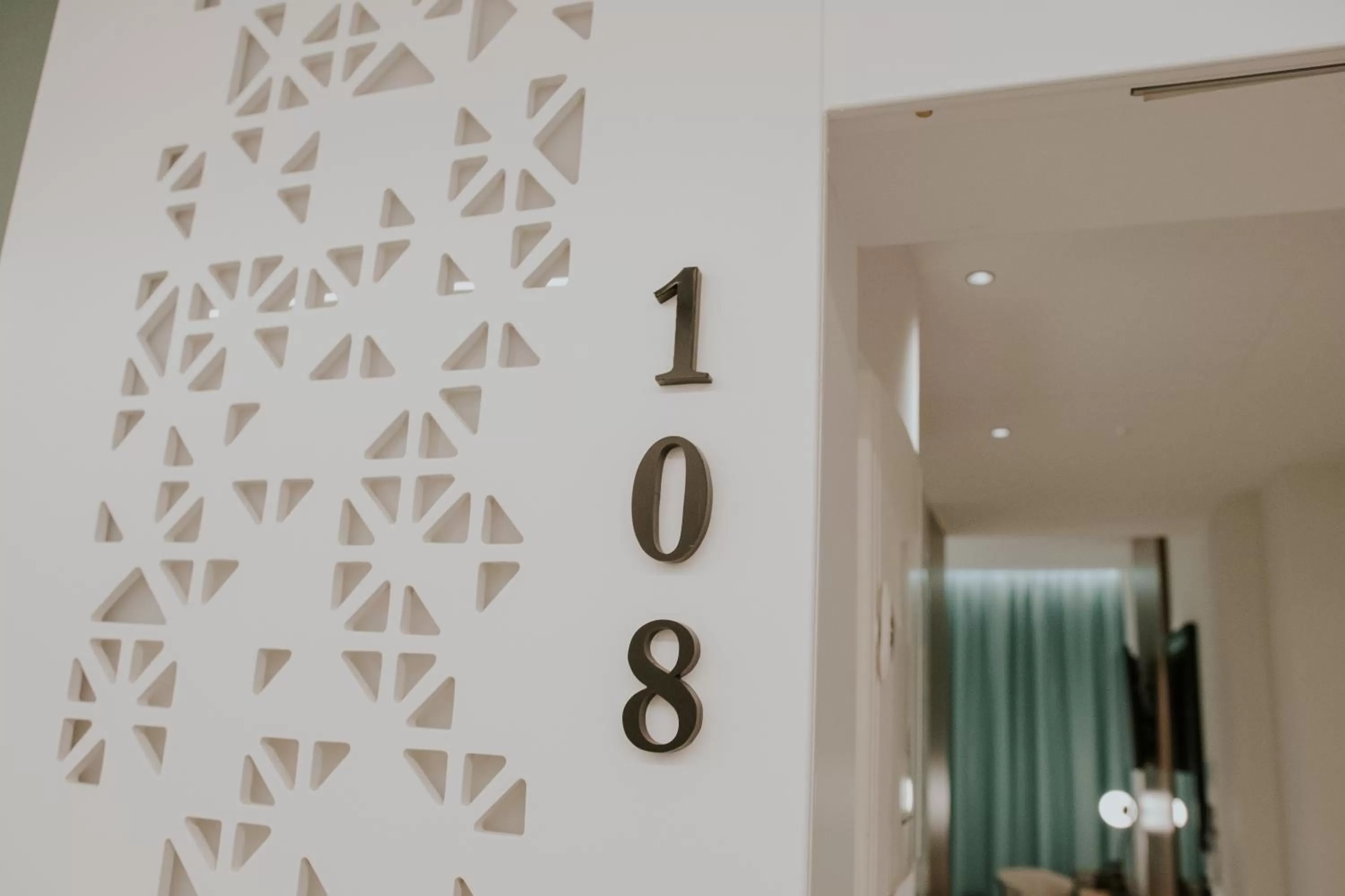 Decorative detail in Catalina Plaza Hotel Sostenible