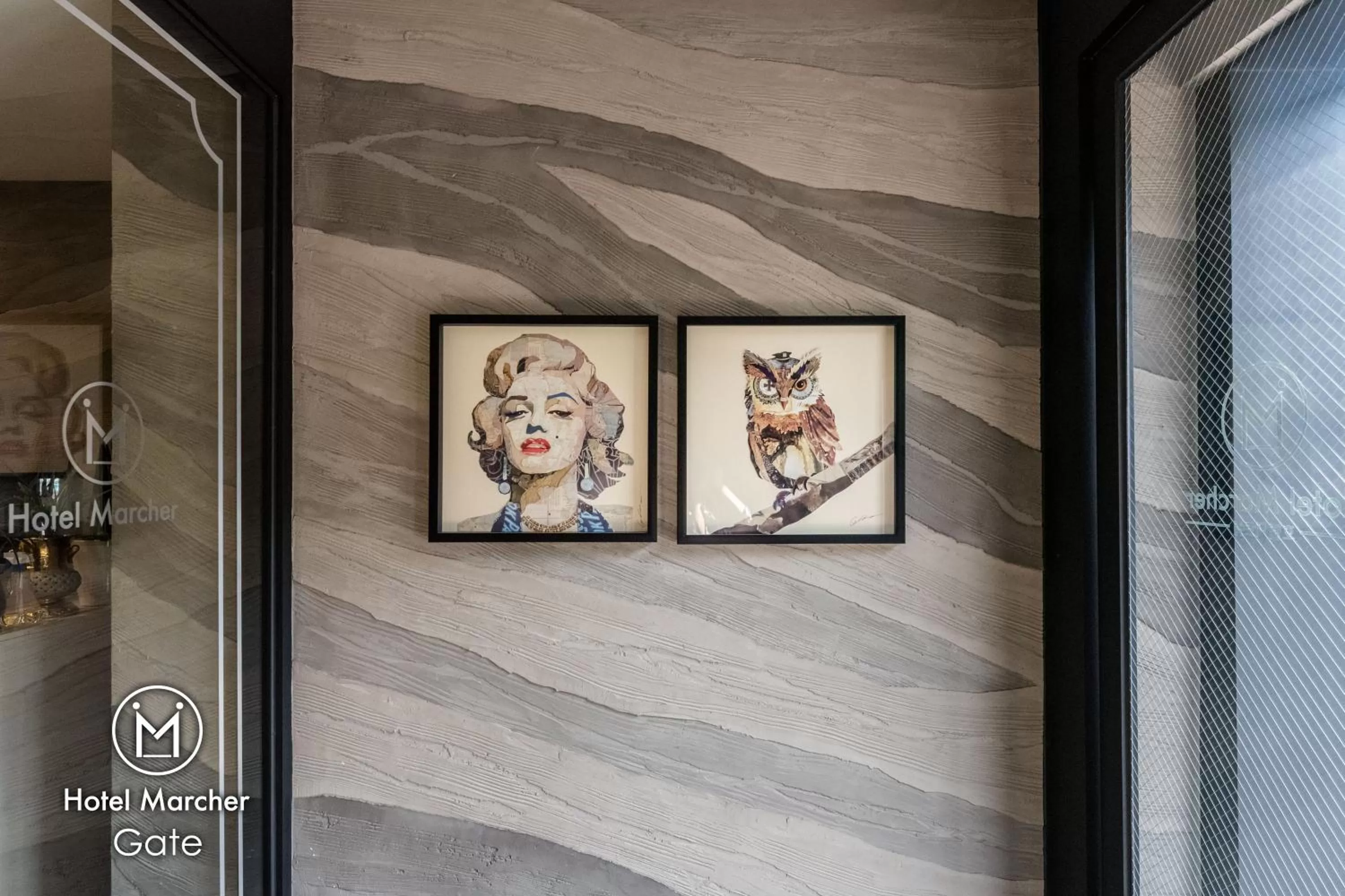 Facade/entrance in Hotel Marcher