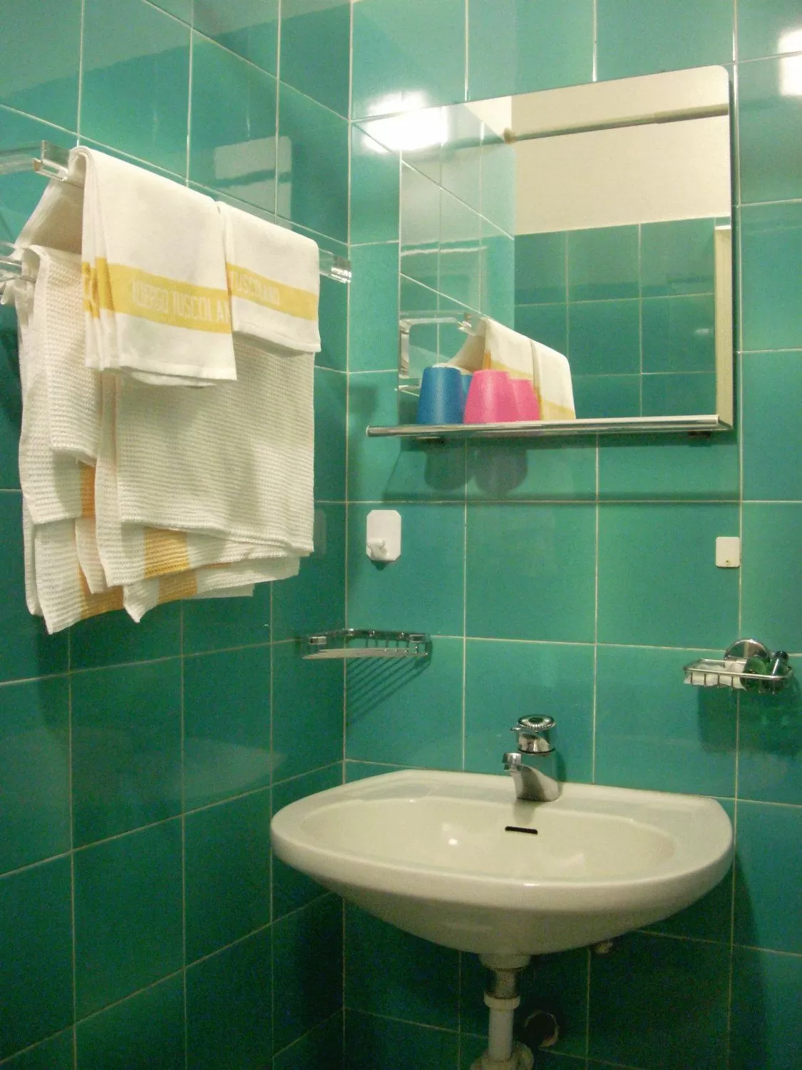 Toilet in Hotel Tuscolano