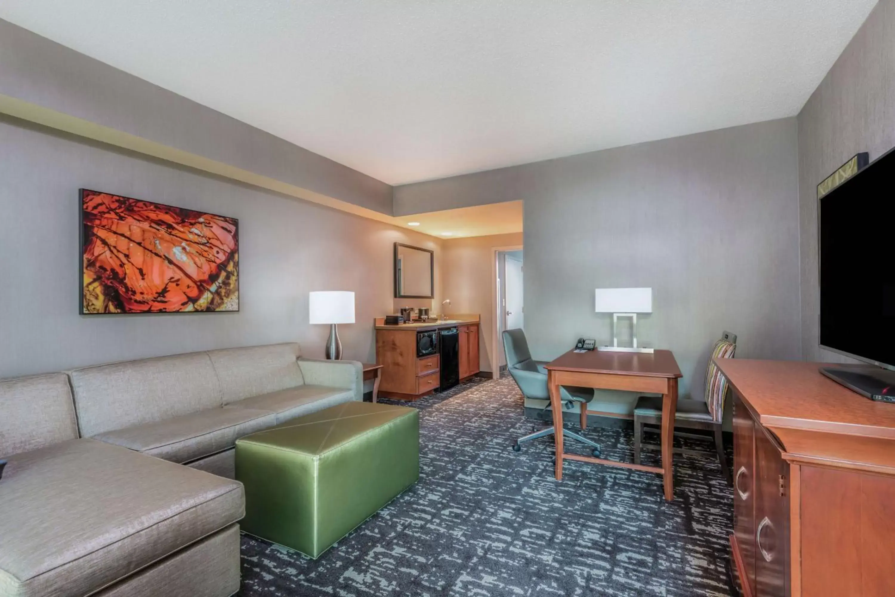 Two-Room King Suite - Non-Smoking in Embassy Suites by Hilton Saint Louis Saint Charles Two-Room King Suite - Non-Smoking in Embassy Suites by Hilton Saint Louis Saint Charles
