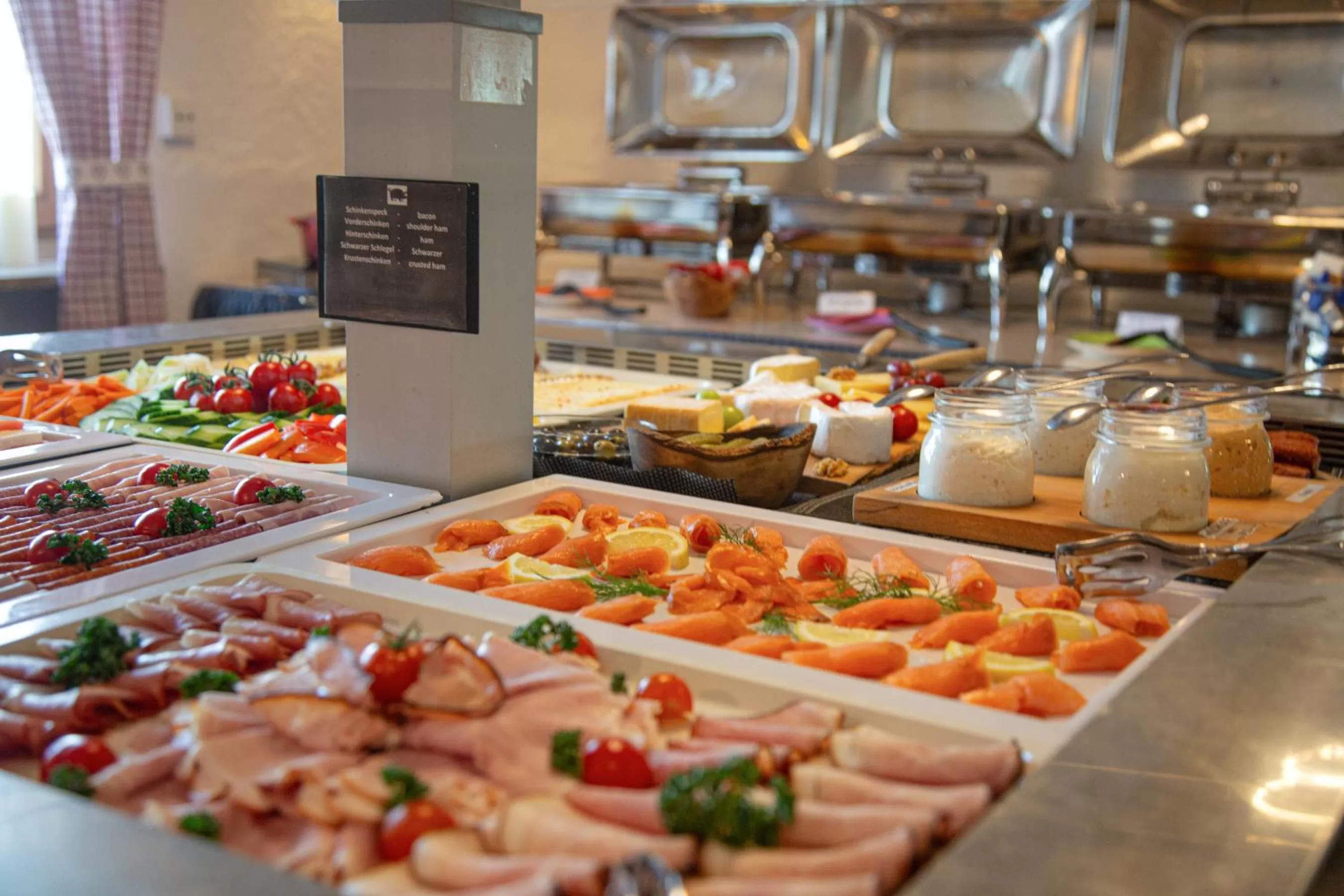 Buffet breakfast in Hotel Schlossblick Chiemsee