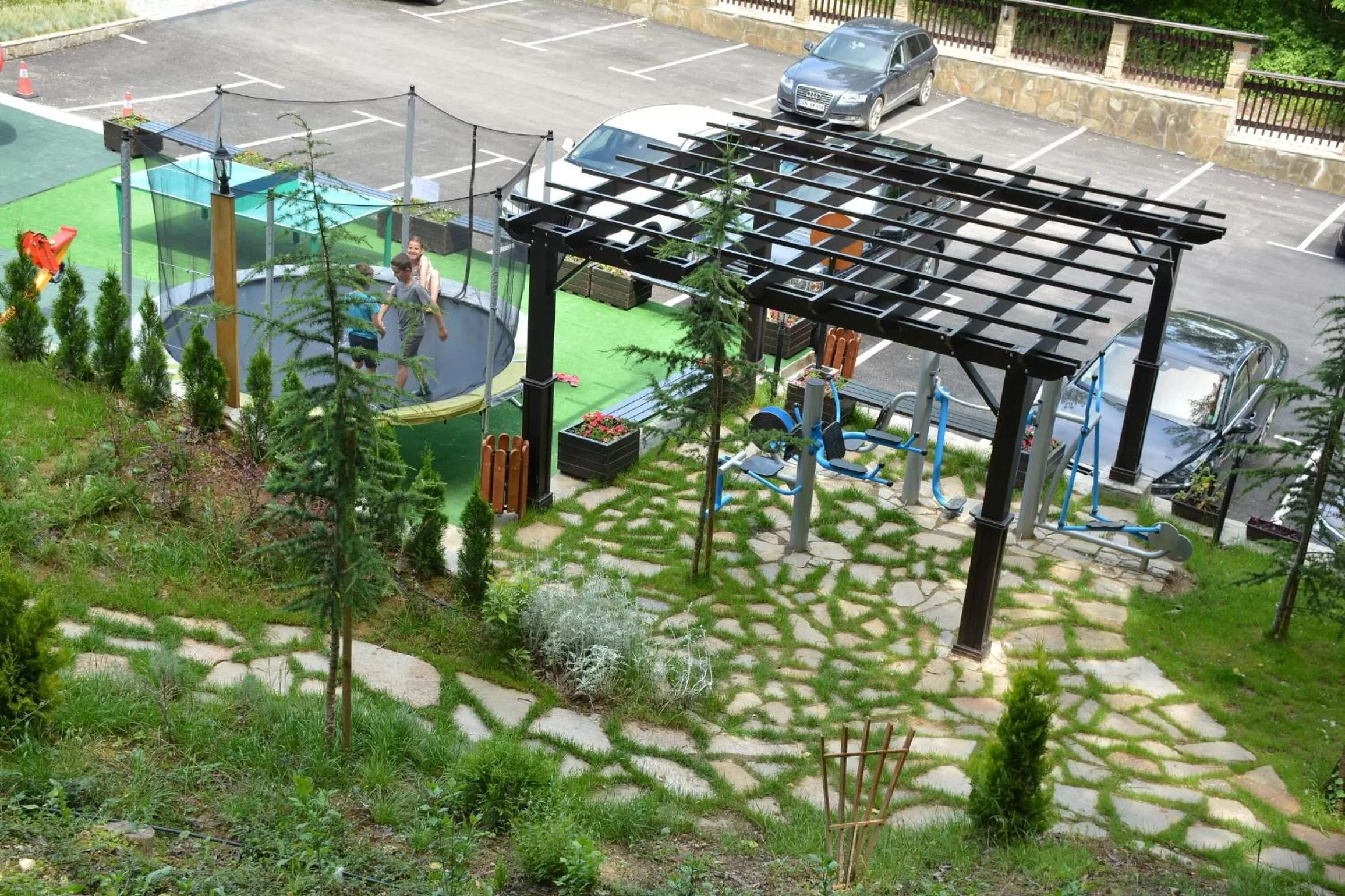 Area and facilities in Park Hotel Asenevtsi