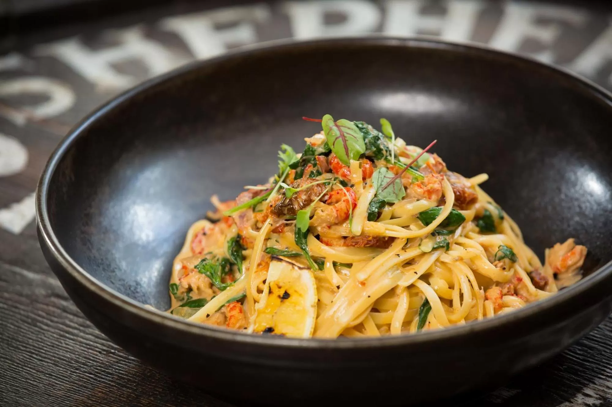 Food in The Ostrich Inn Colnbrook London Heathrow