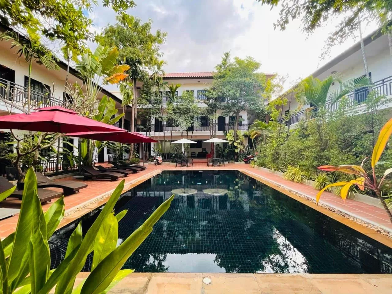 Swimming Pool in Angkor Tiger Resort