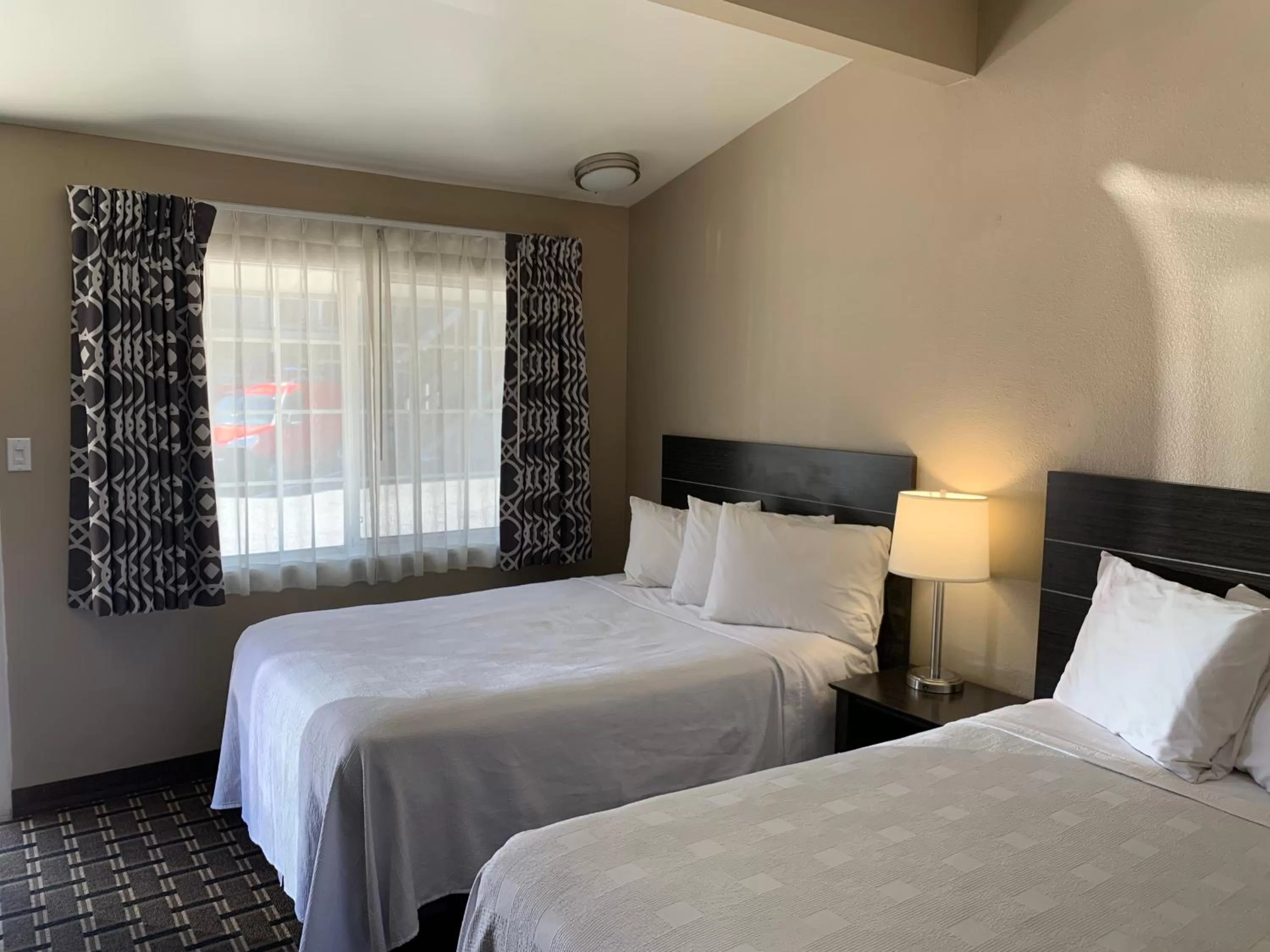 Bed in Black Jack Inn