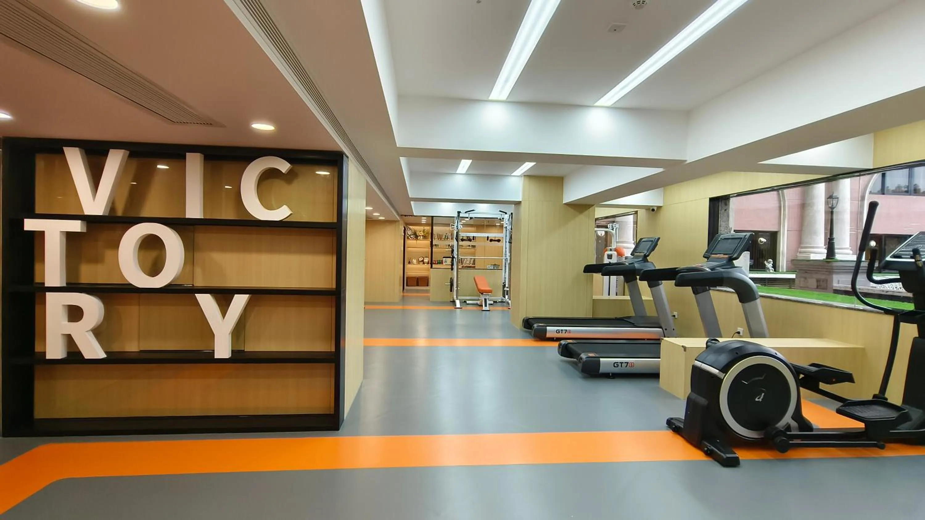 Fitness centre/facilities in Guangdong Victory Hotel