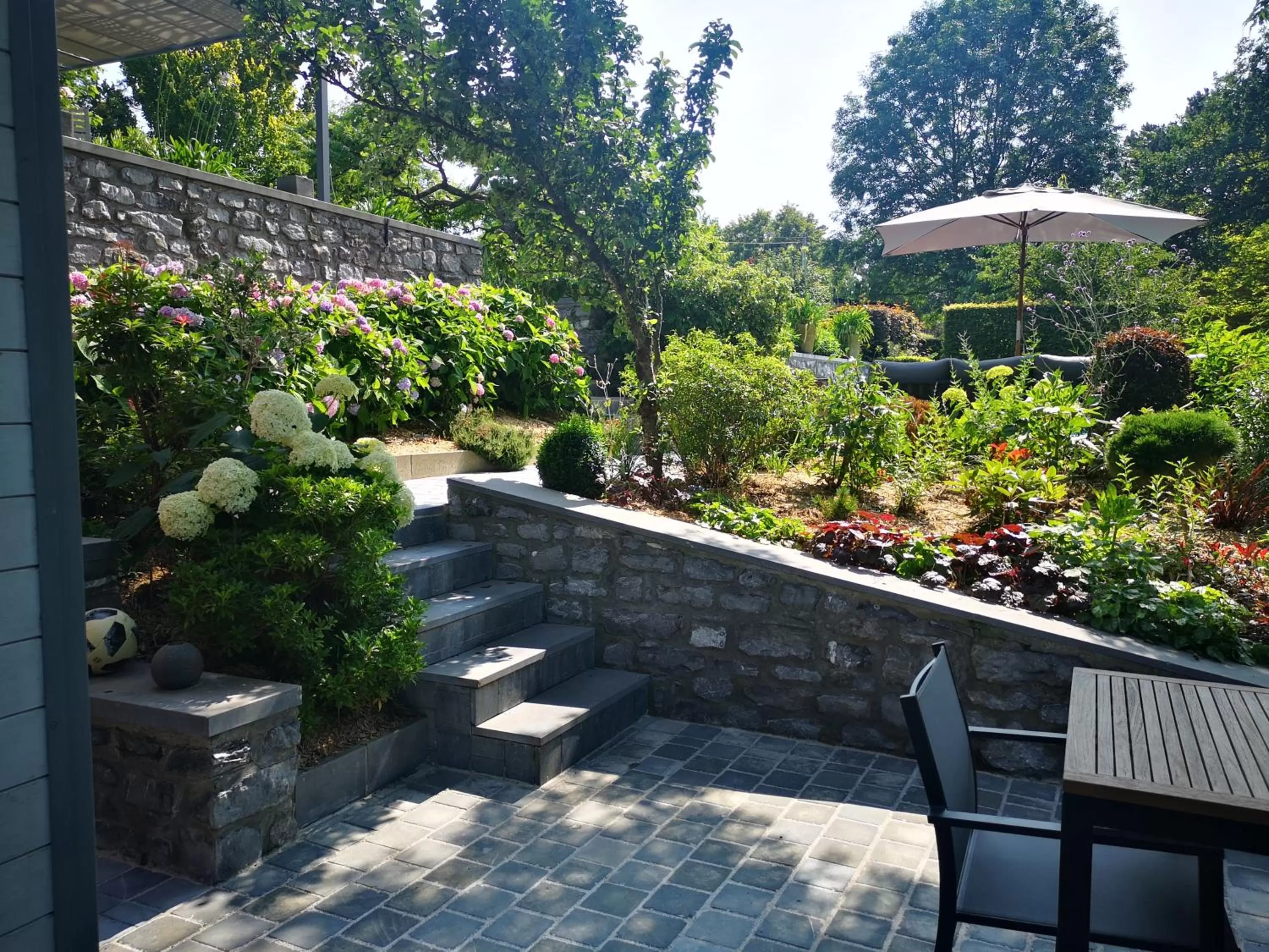 Patio in Ardenne BnB suite 1 à 4 personnes