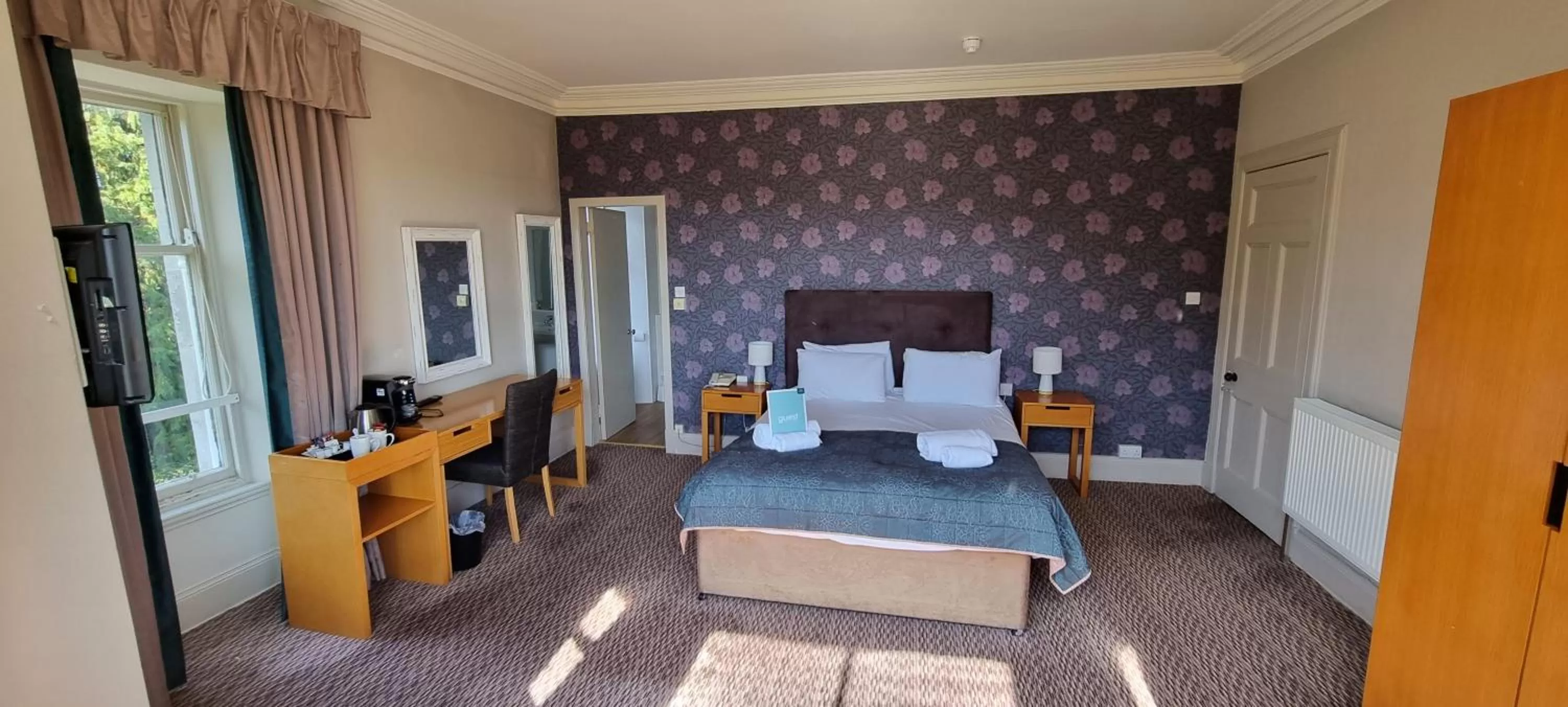 Bedroom, Bed in The Pitlochry Hydro Hotel