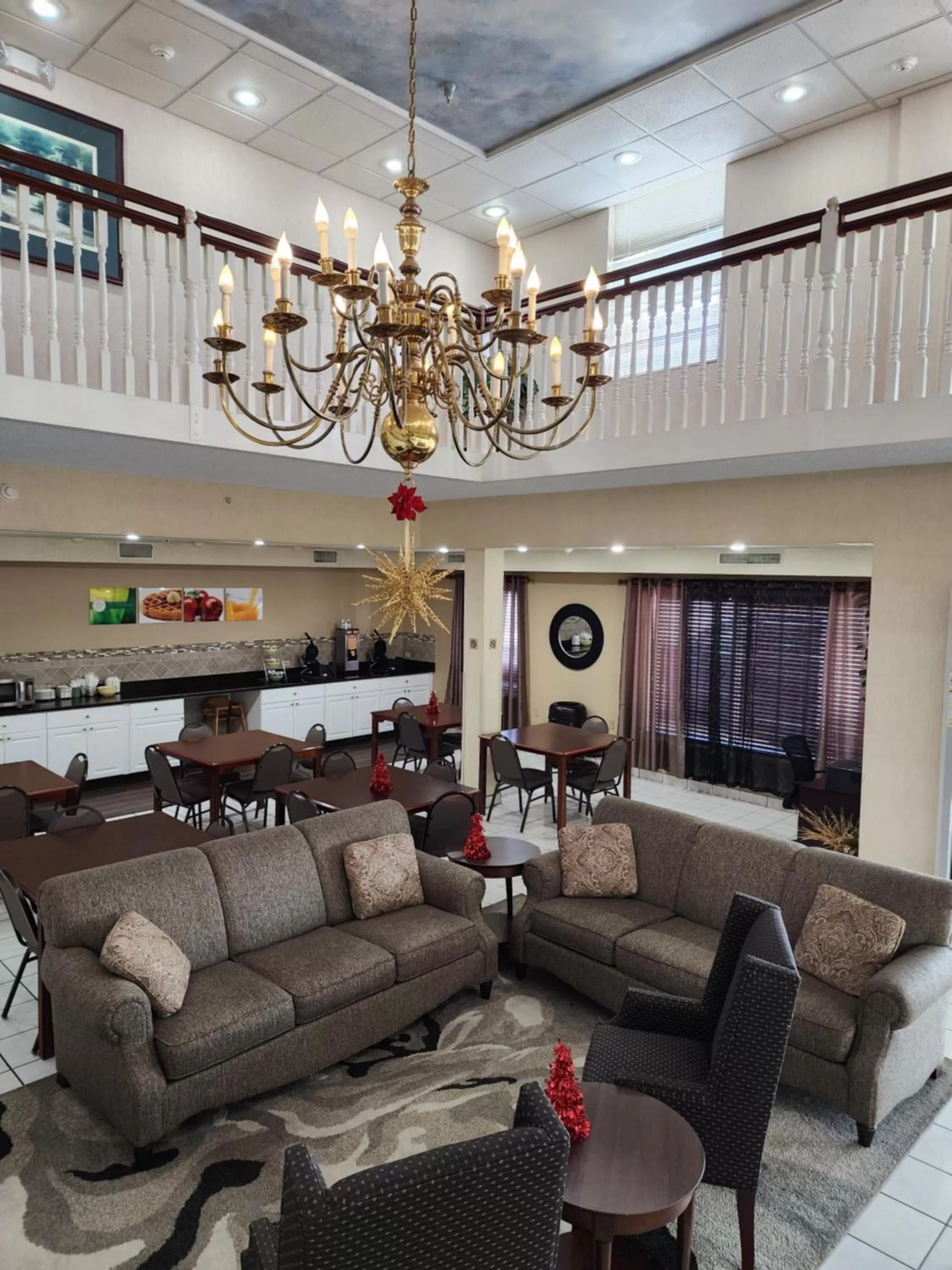 Lobby or reception in Quality Inn & Suites Bellville - Mansfield