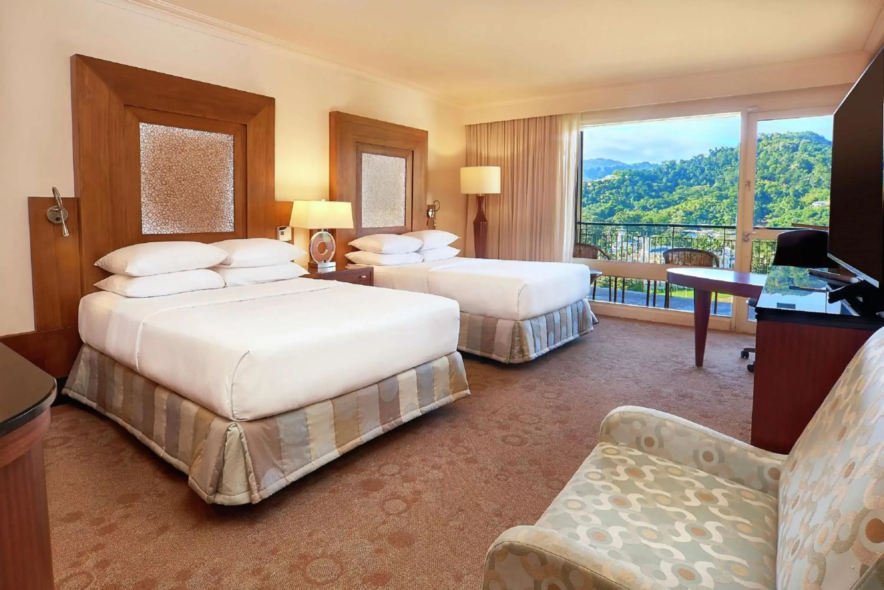 2 Double Beds Garden View in Hilton Trinidad & Conference Centre 2 Double Beds Garden View in Hilton Trinidad & Conference Centre