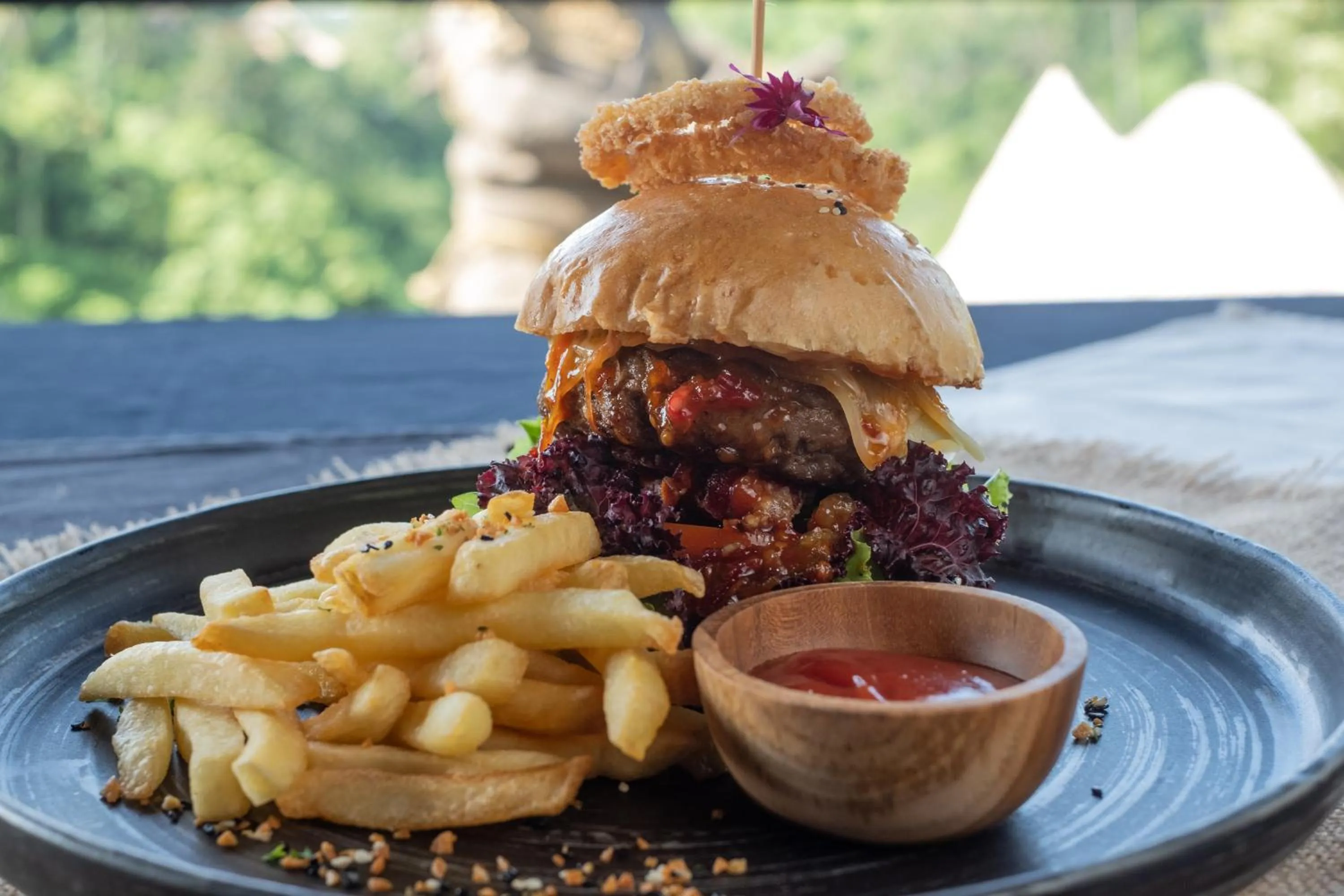 Food in The Kayon Valley Resort