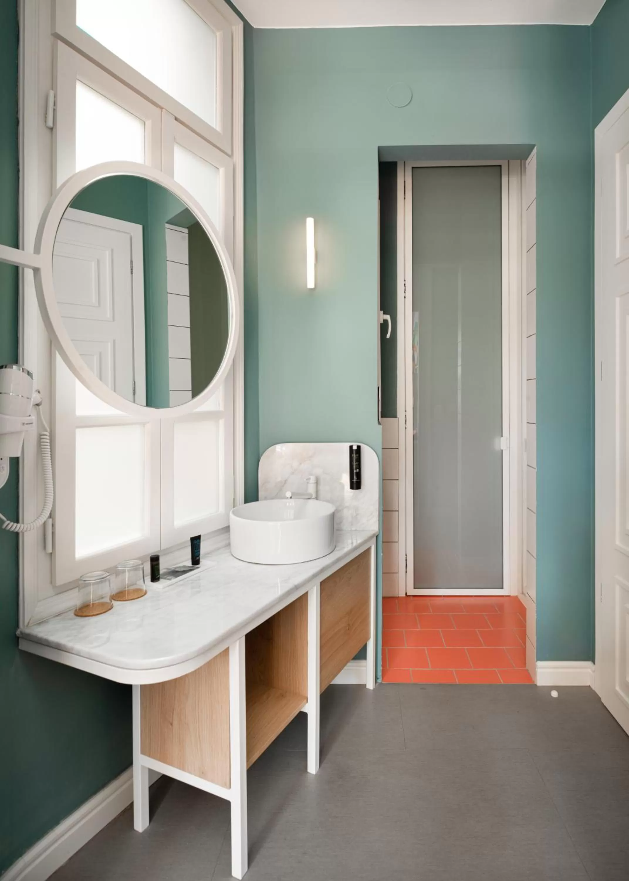 Bathroom in Colors Urban Hotel Thessaloniki