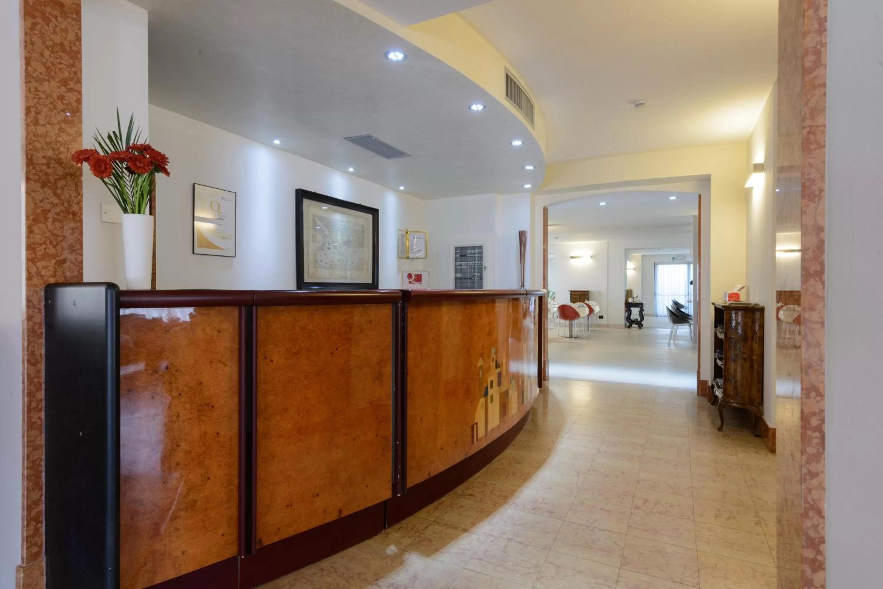 Lobby or reception in Corte Ongaro Hotel