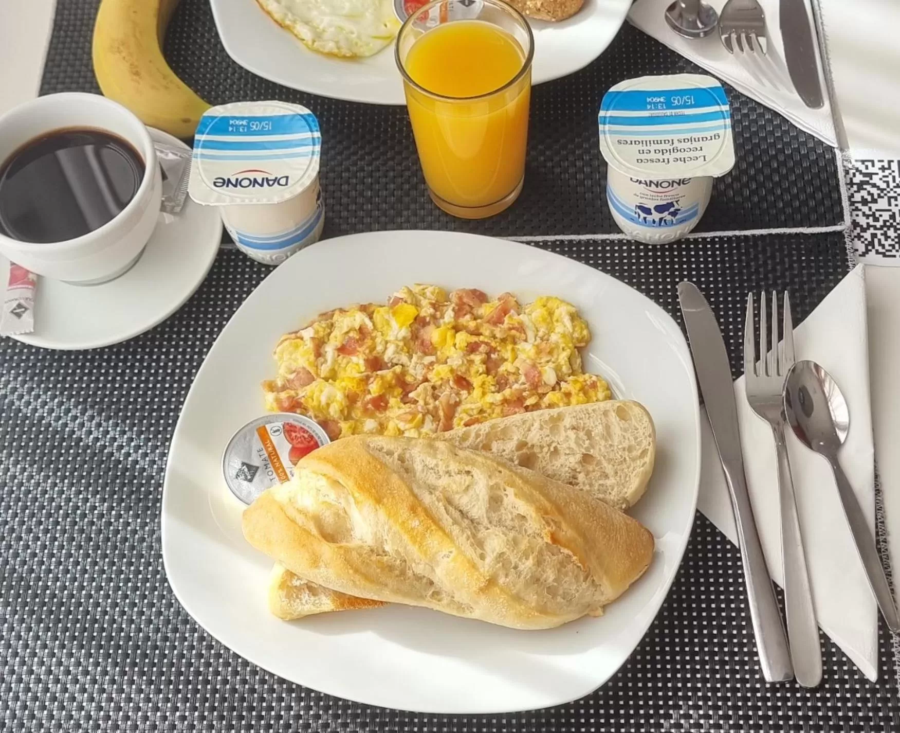 Continental breakfast in Vitium Urban Suites