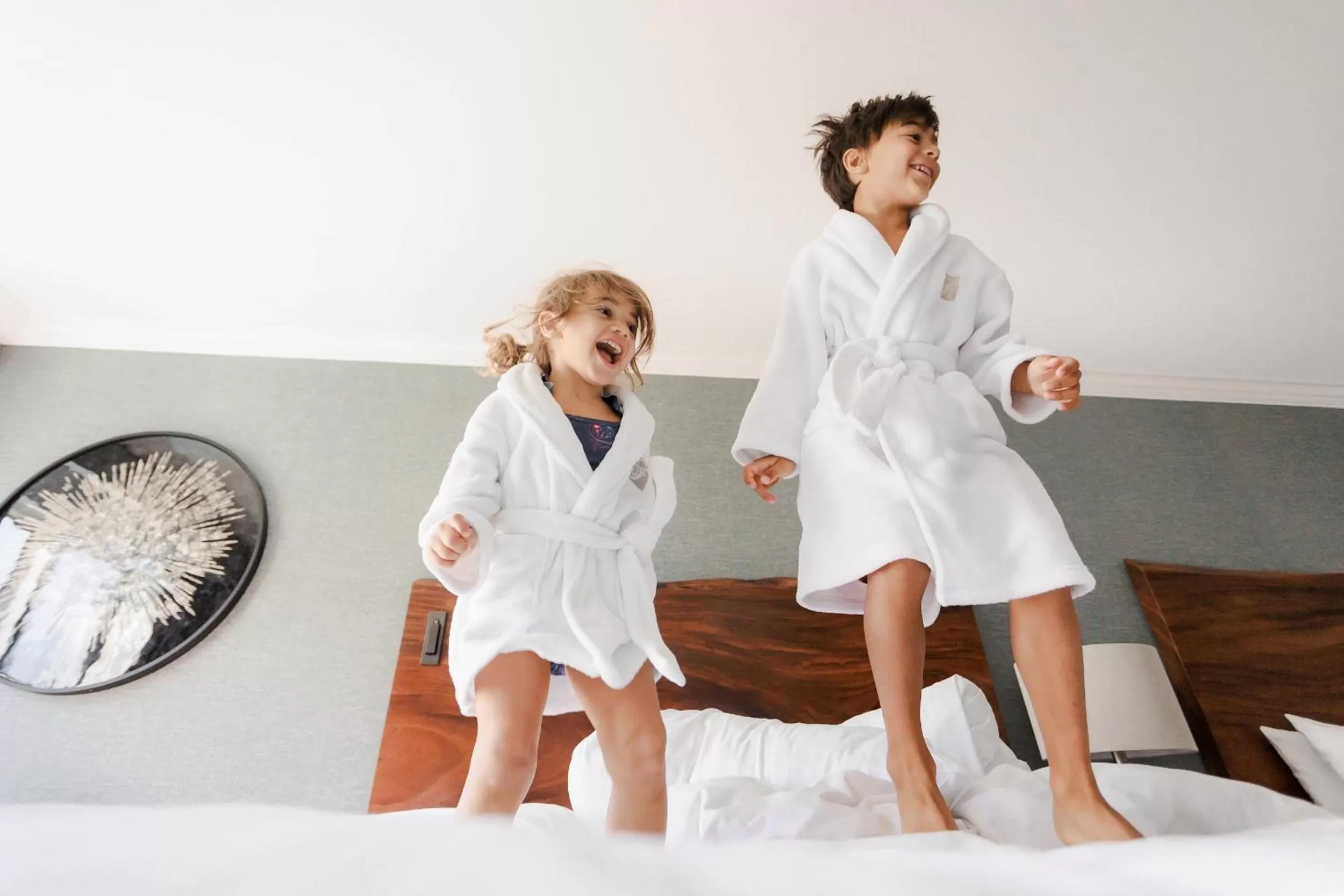 Bed in Fairmont Chateau Whistler