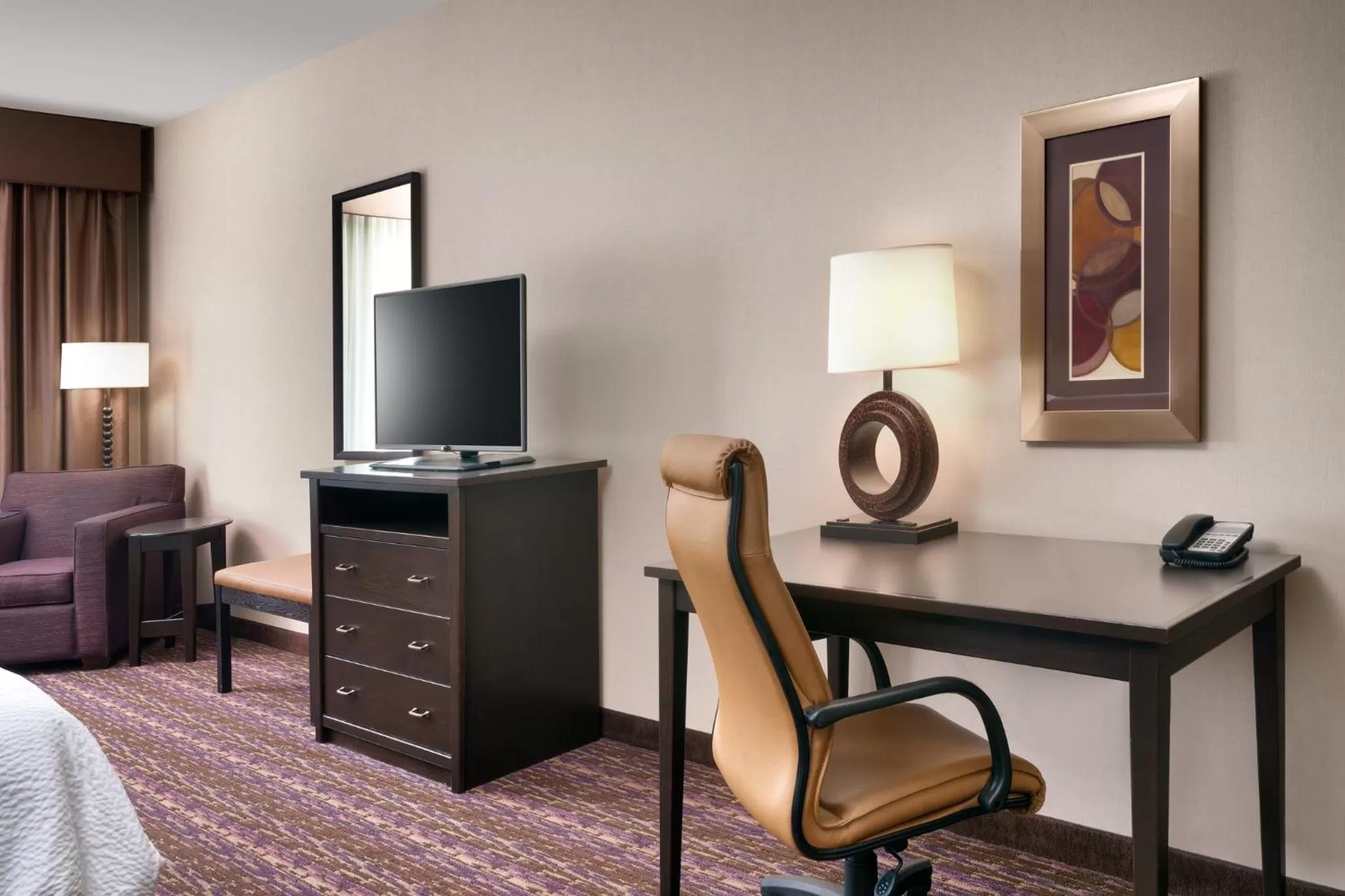 Bedroom, Bed in Holiday Inn Express Hotel & Suites Billings by IHG