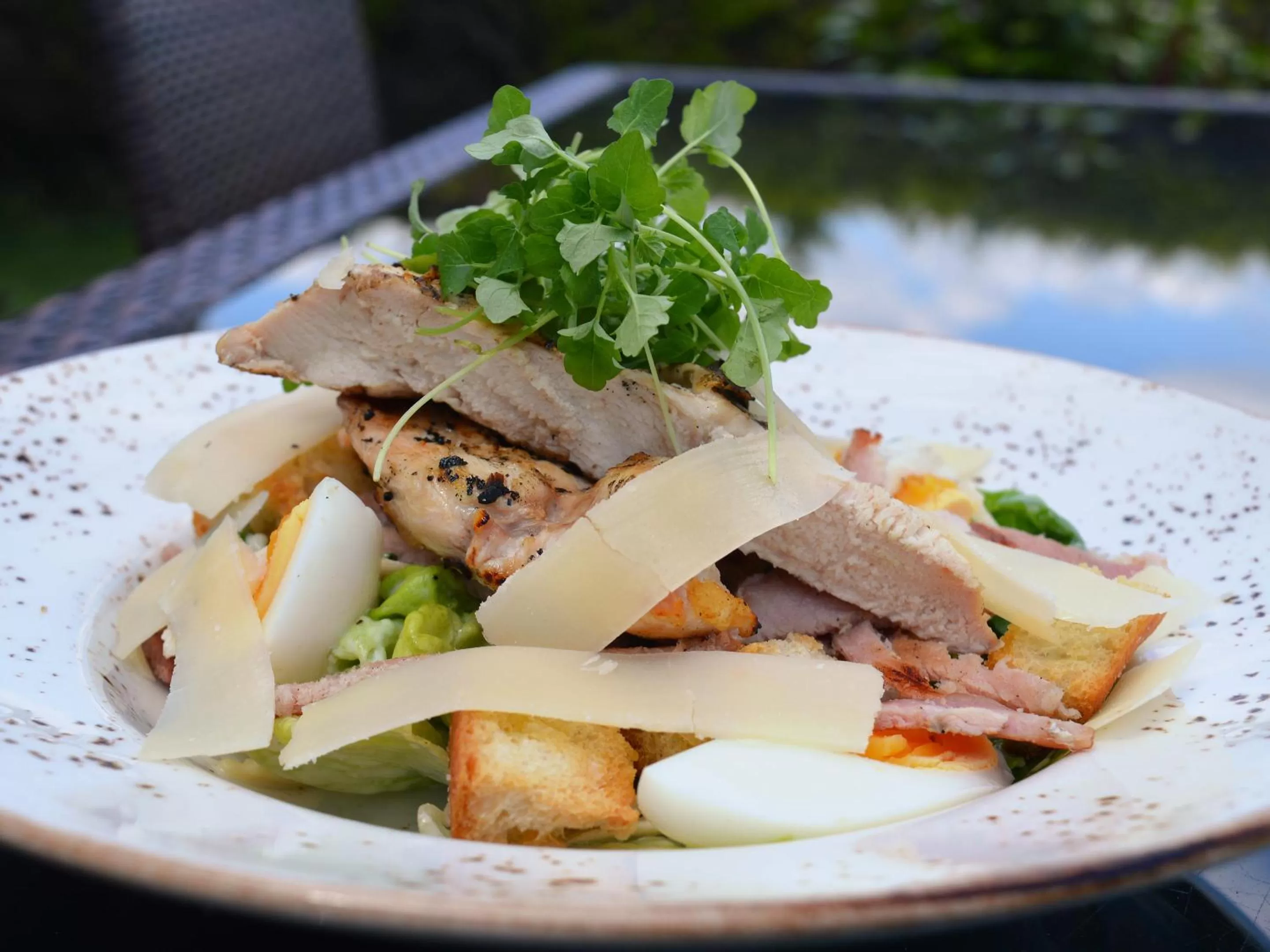 Food close-up in Cliff Hotel