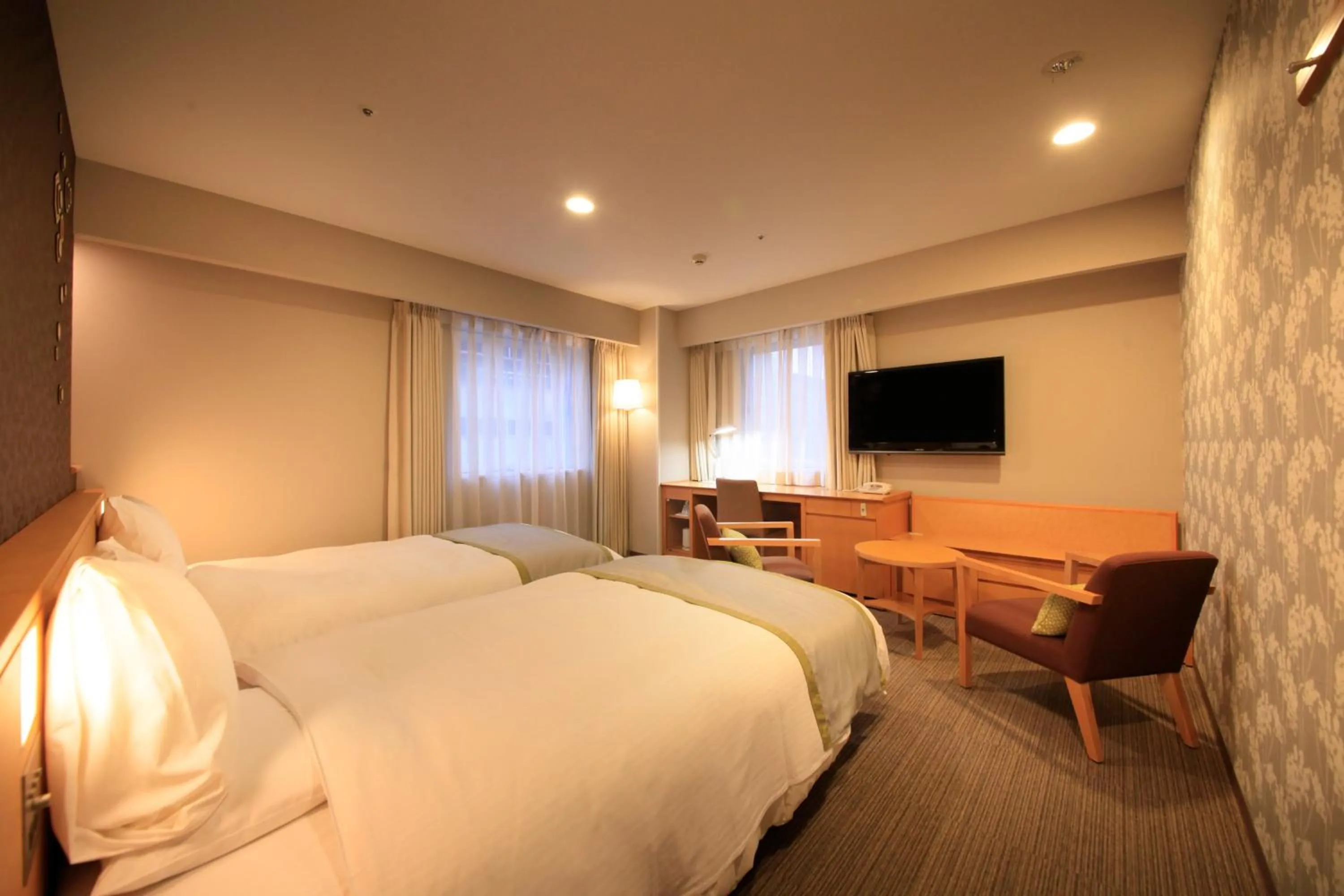 Photo of the whole room, Bed in Richmond Hotel Sapporo Ekimae