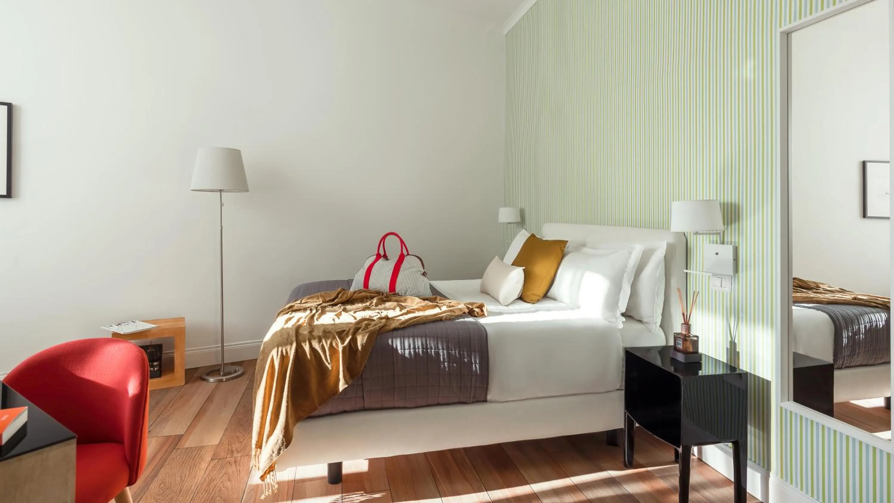 Bed in Santa Chiara Boutique Hotel