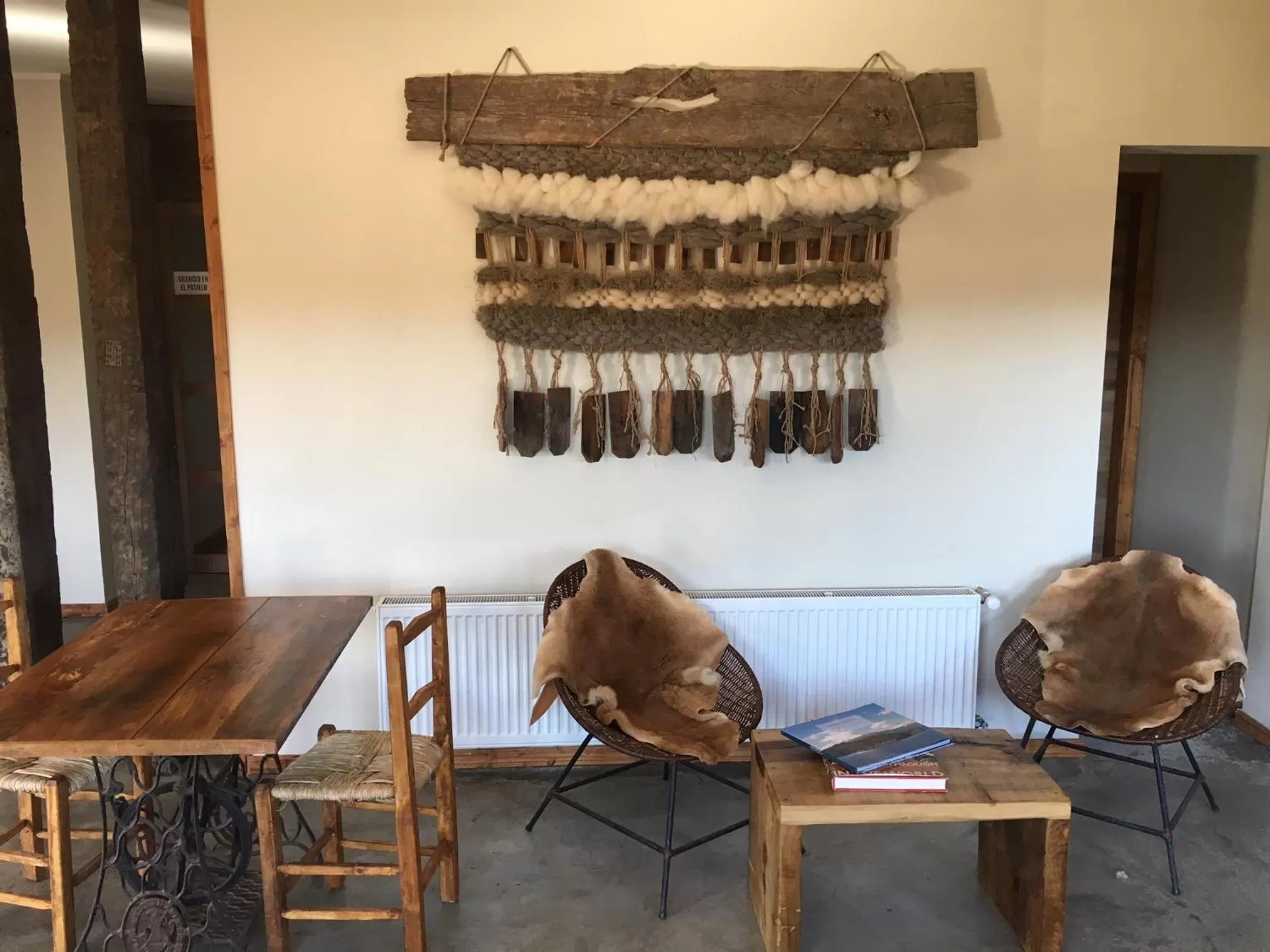 Decorative detail in Hotel 381 Panguipulli