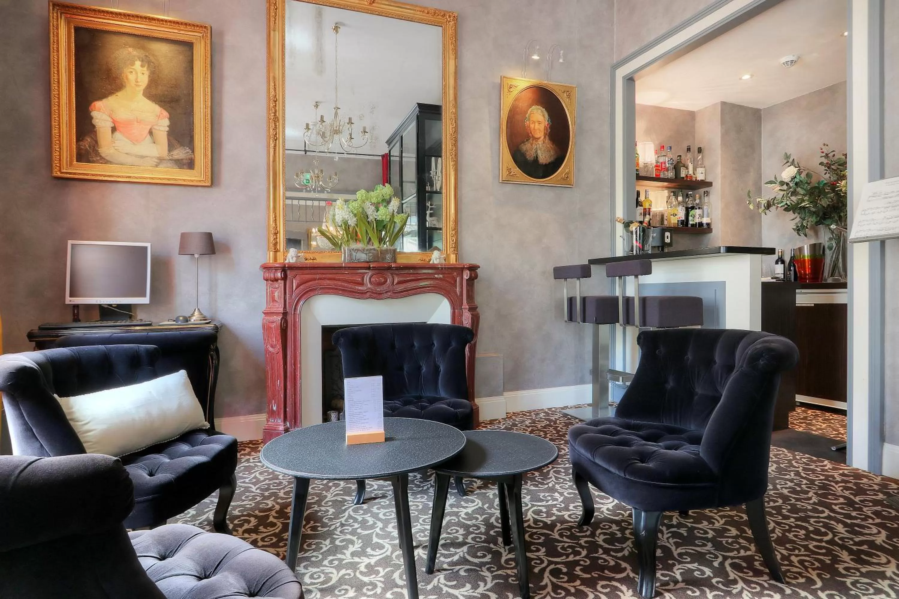 Living room in Best Western Hôtel Brittany La Baule Centre & Plages