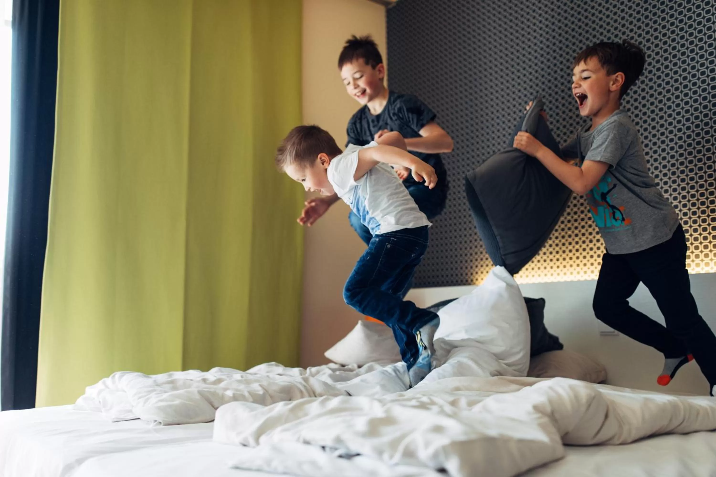 People, Bed in harry's home Hart bei Graz hotel & apartments