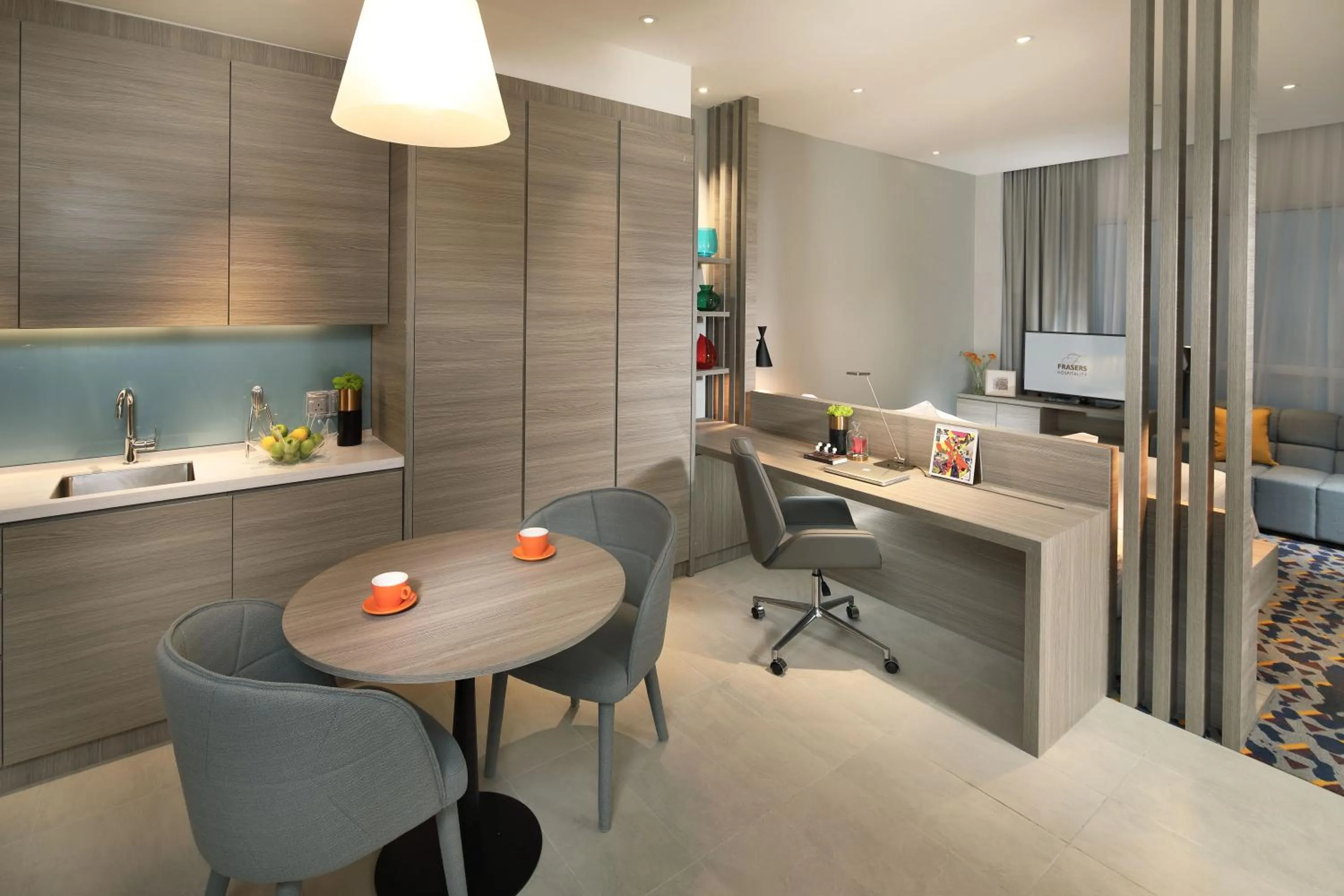 Seating area in Capri by Fraser Johor Bahru