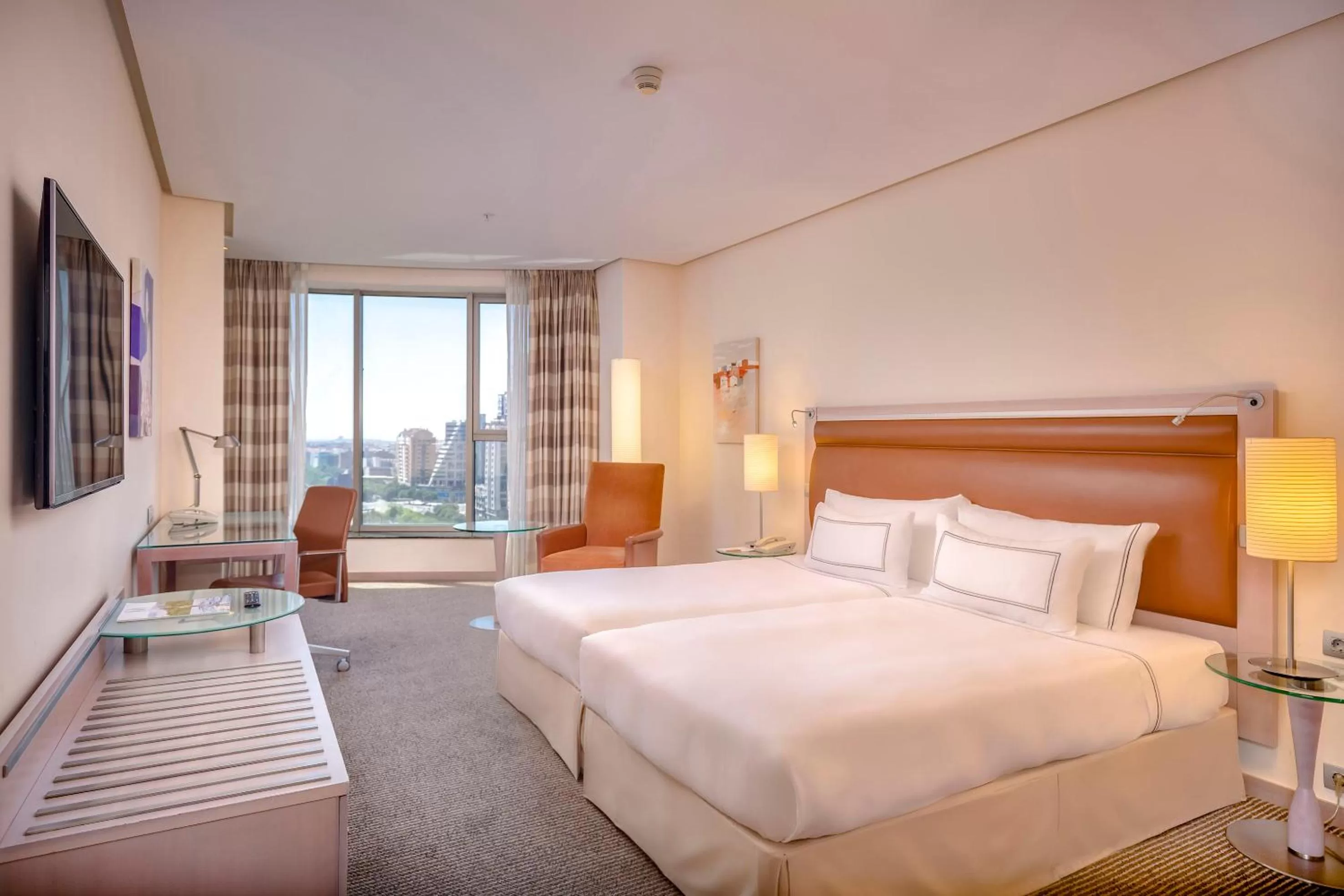 Bed in Melia Valencia