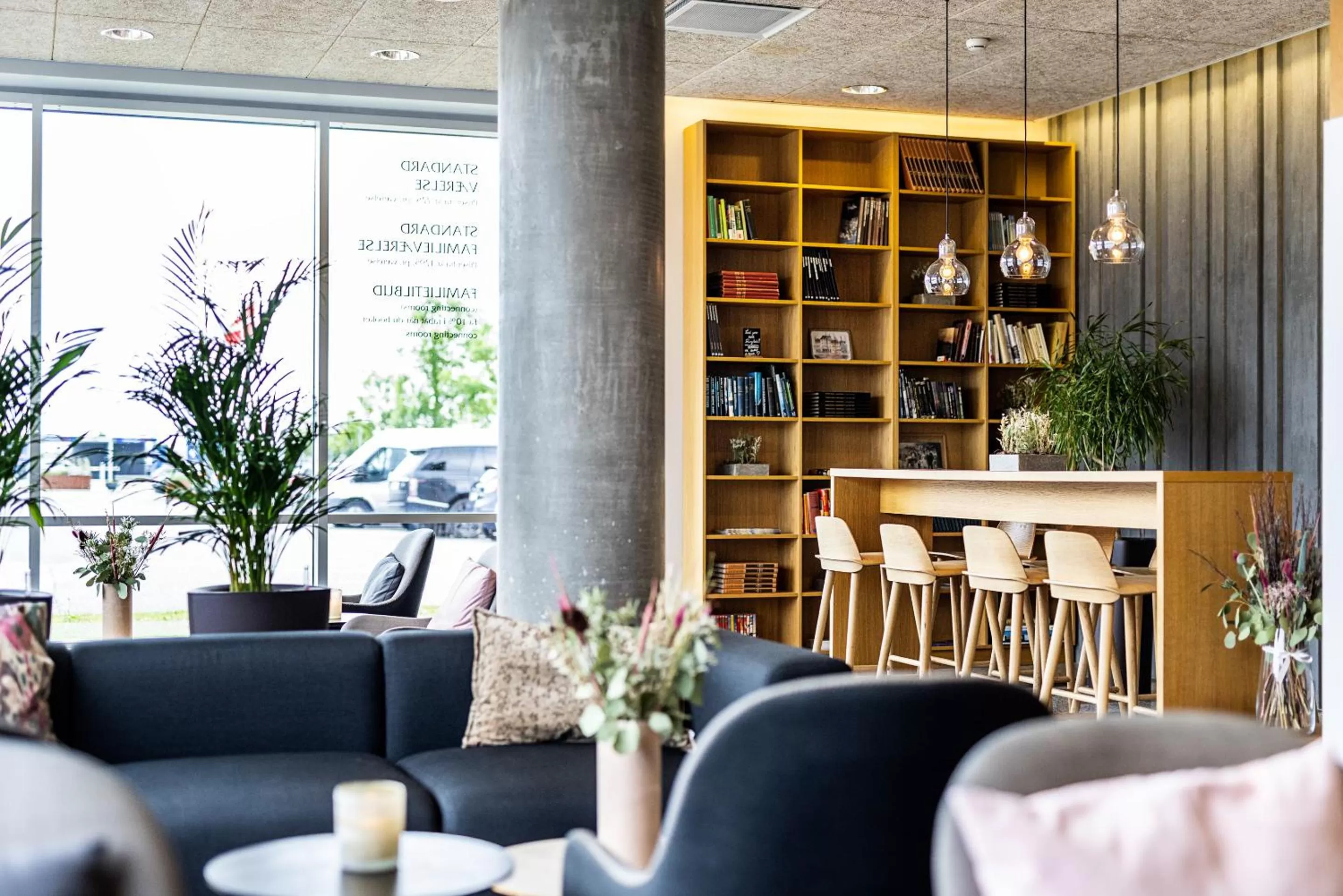 Lounge or bar in Aalborg Airport Hotel