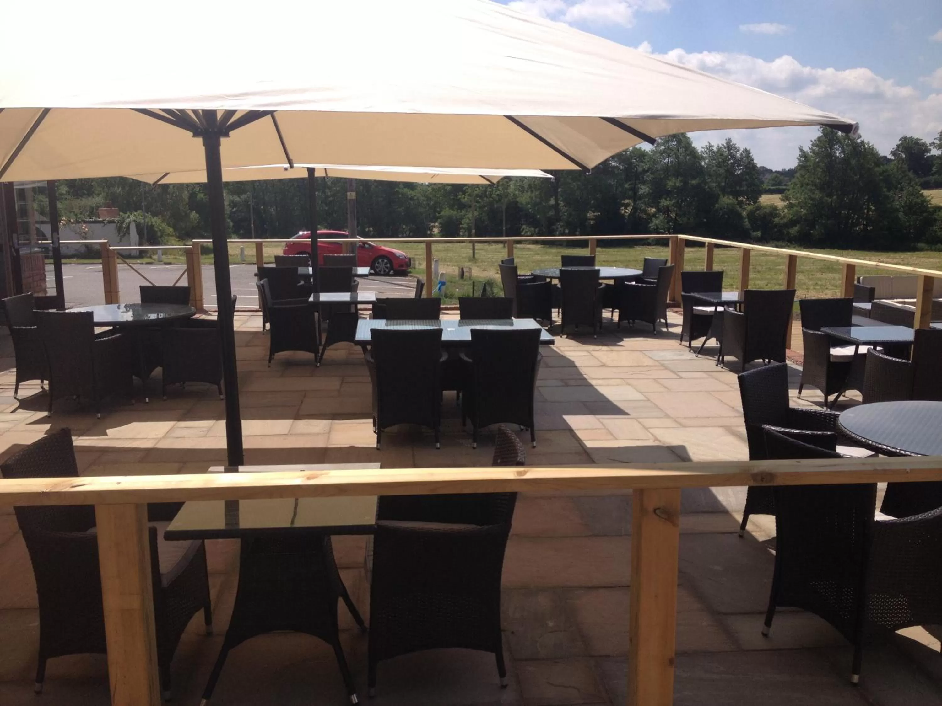 Garden in The Throckmorton