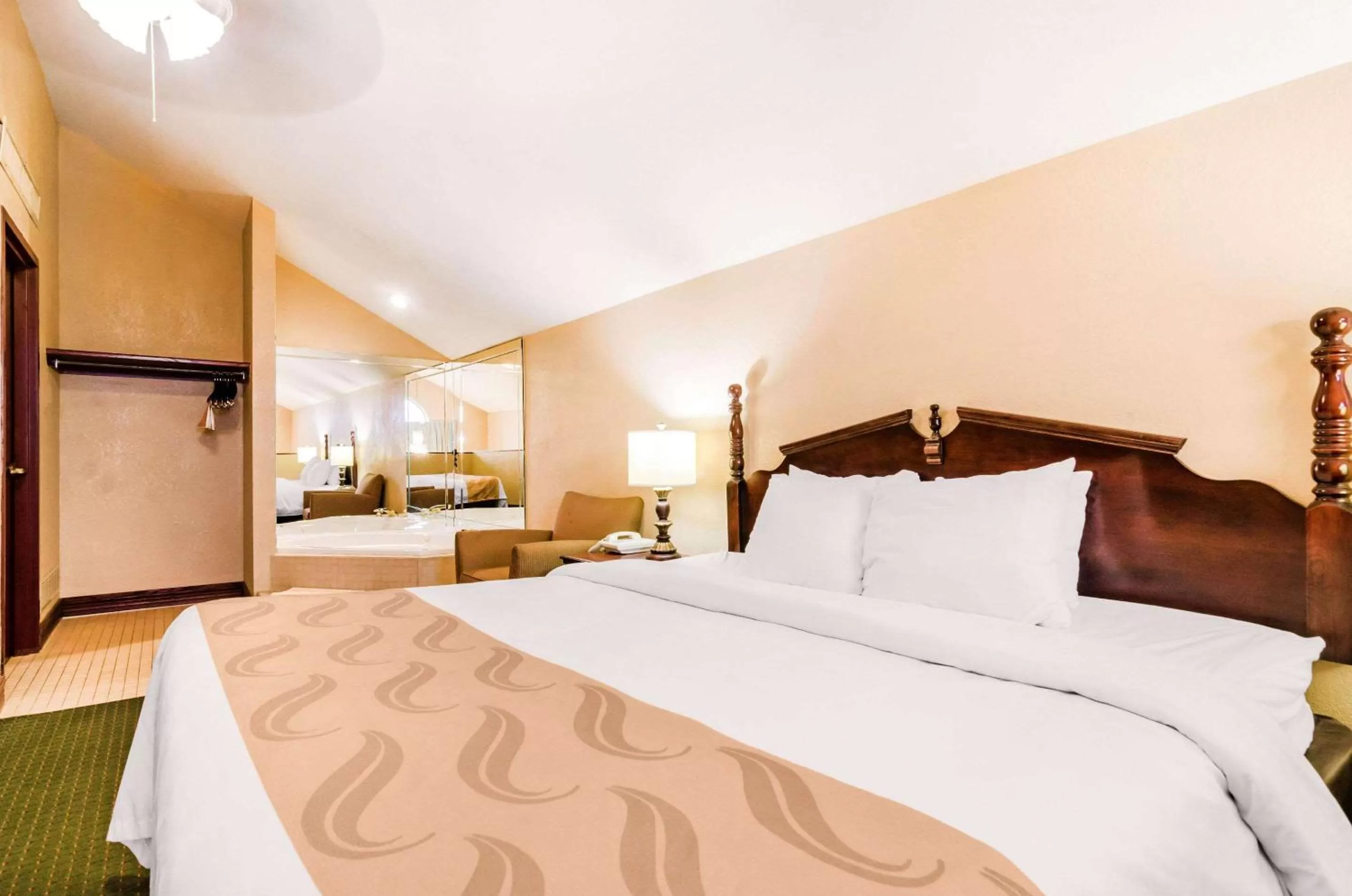 Photo of the whole room in Quality Inn & Suites Carthage near Precious Moments Chapel