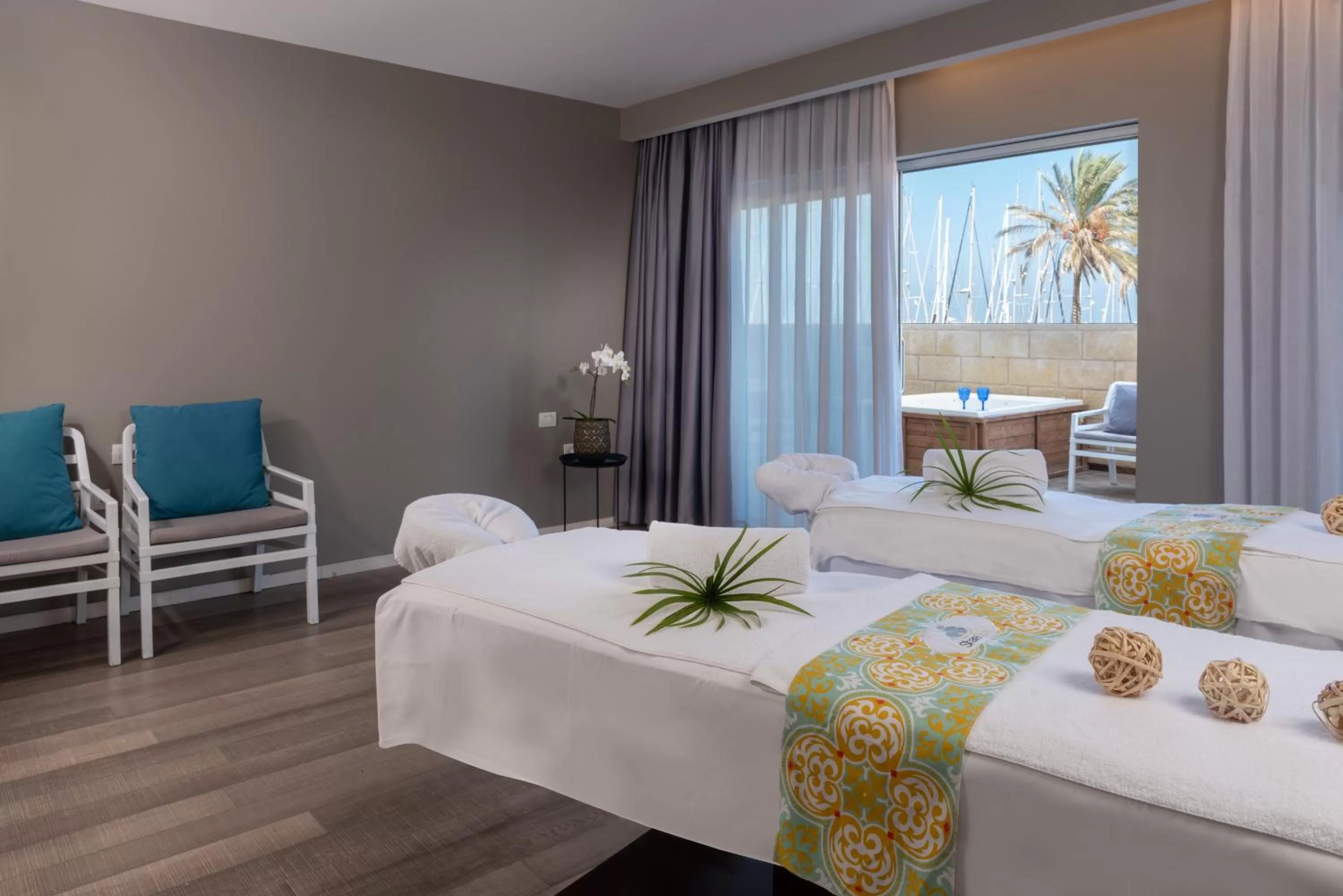 Spa and wellness centre/facilities, Bed in Herods Herzliya