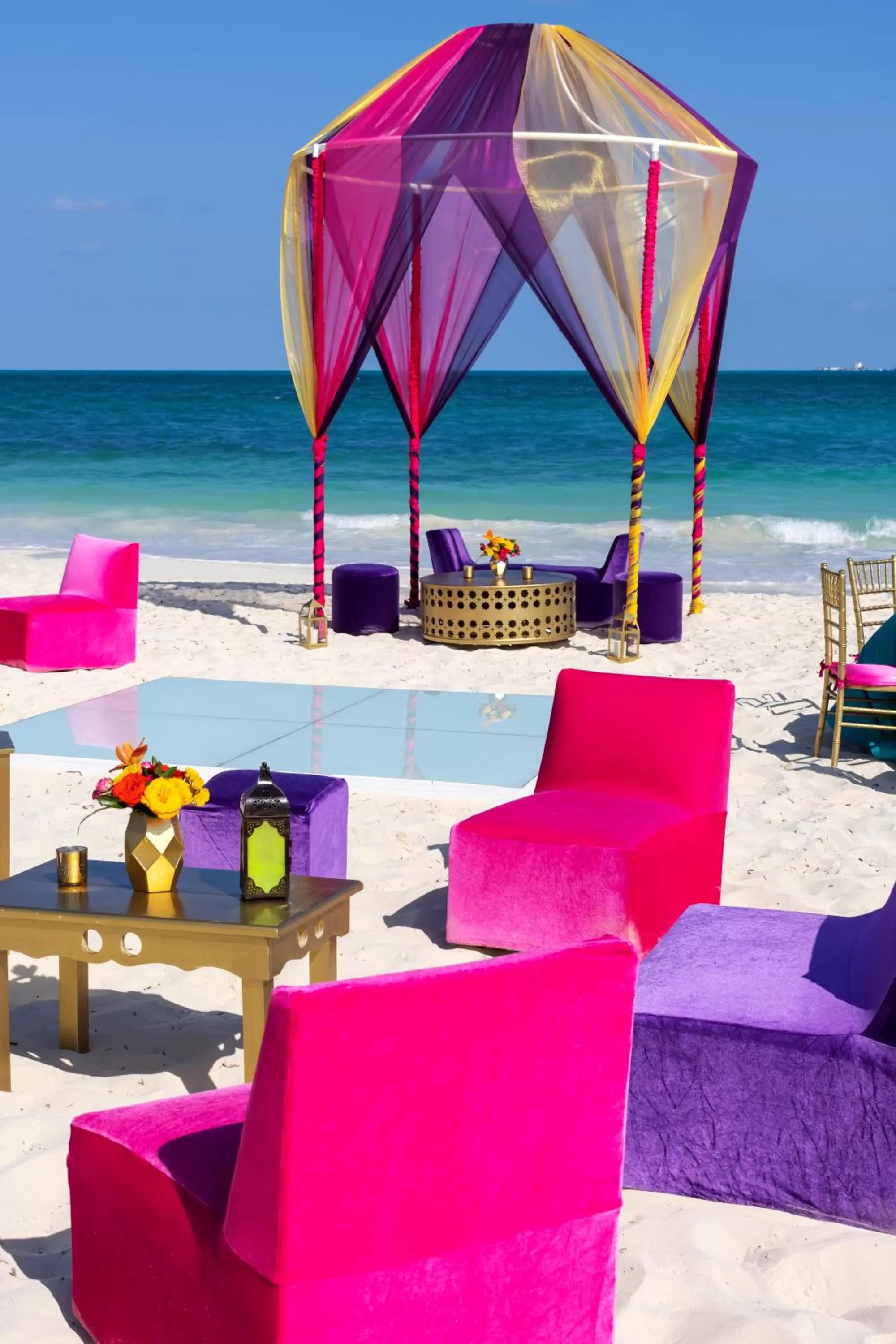 wedding in Planet Hollywood Cancun by Royalton, An Autograph Collection All-Inclusive Resort