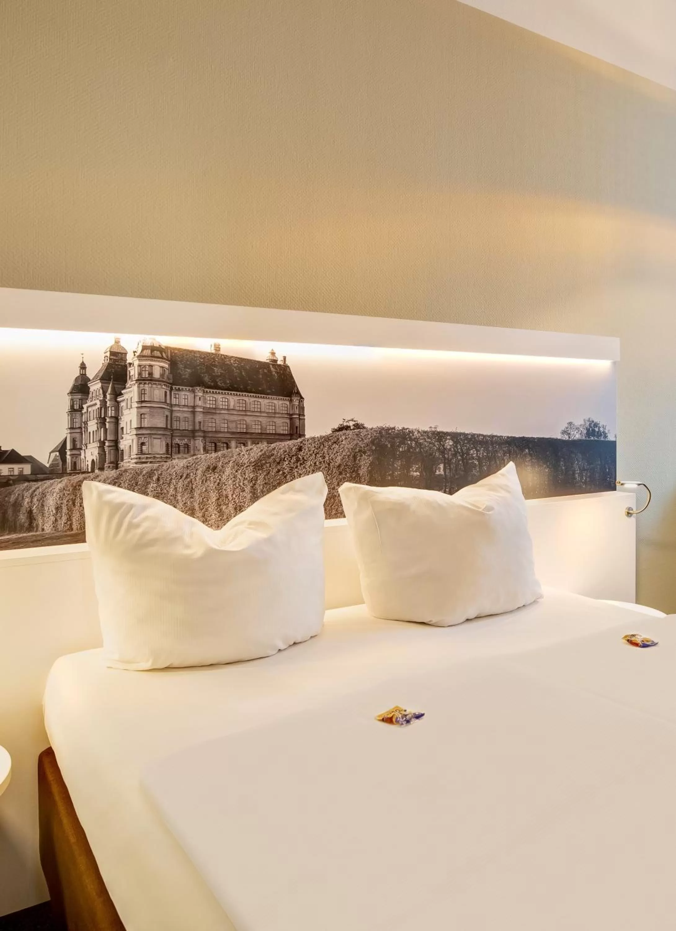 Bed in Hotel am Schlosspark