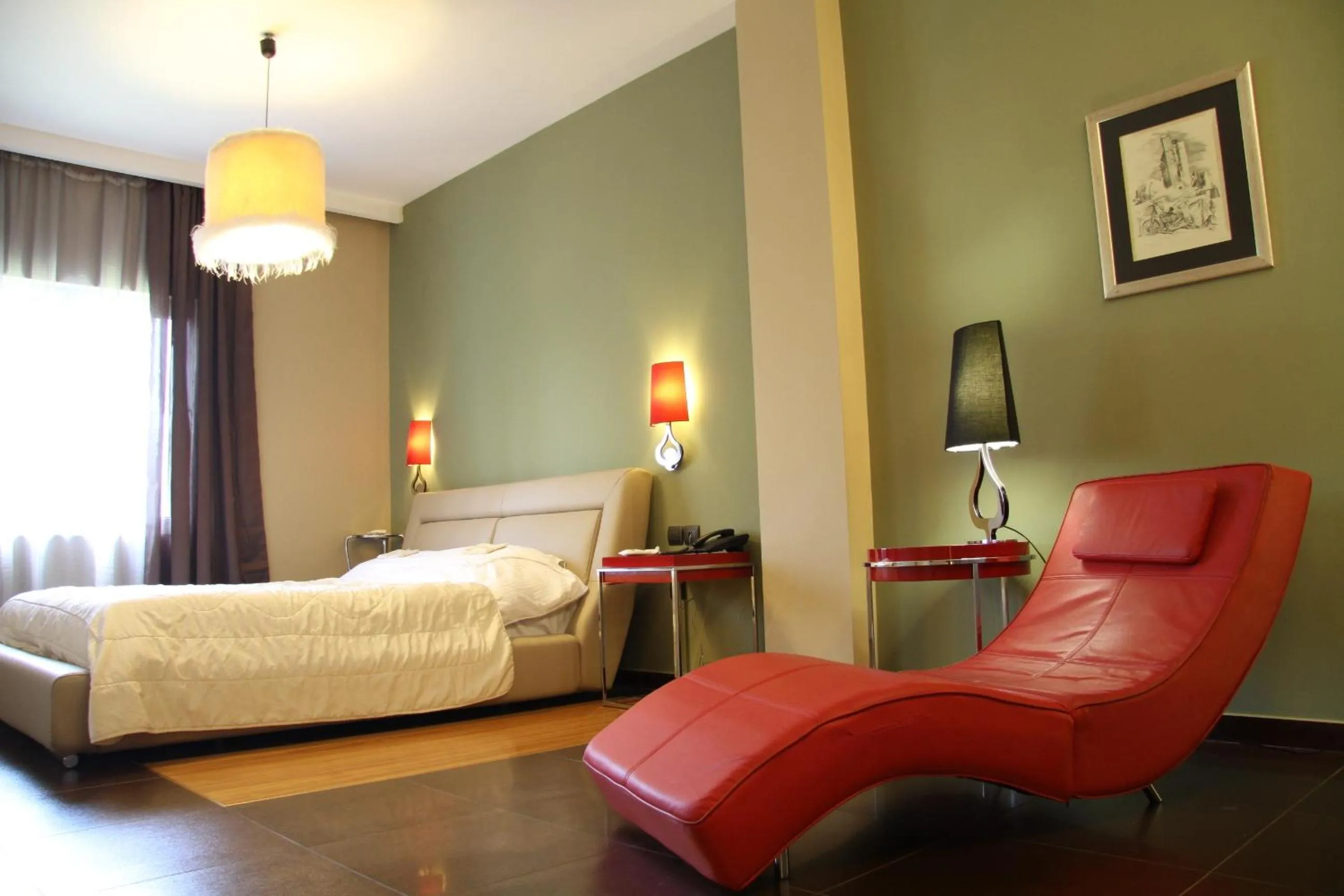 Bedroom in Andromeda Suites