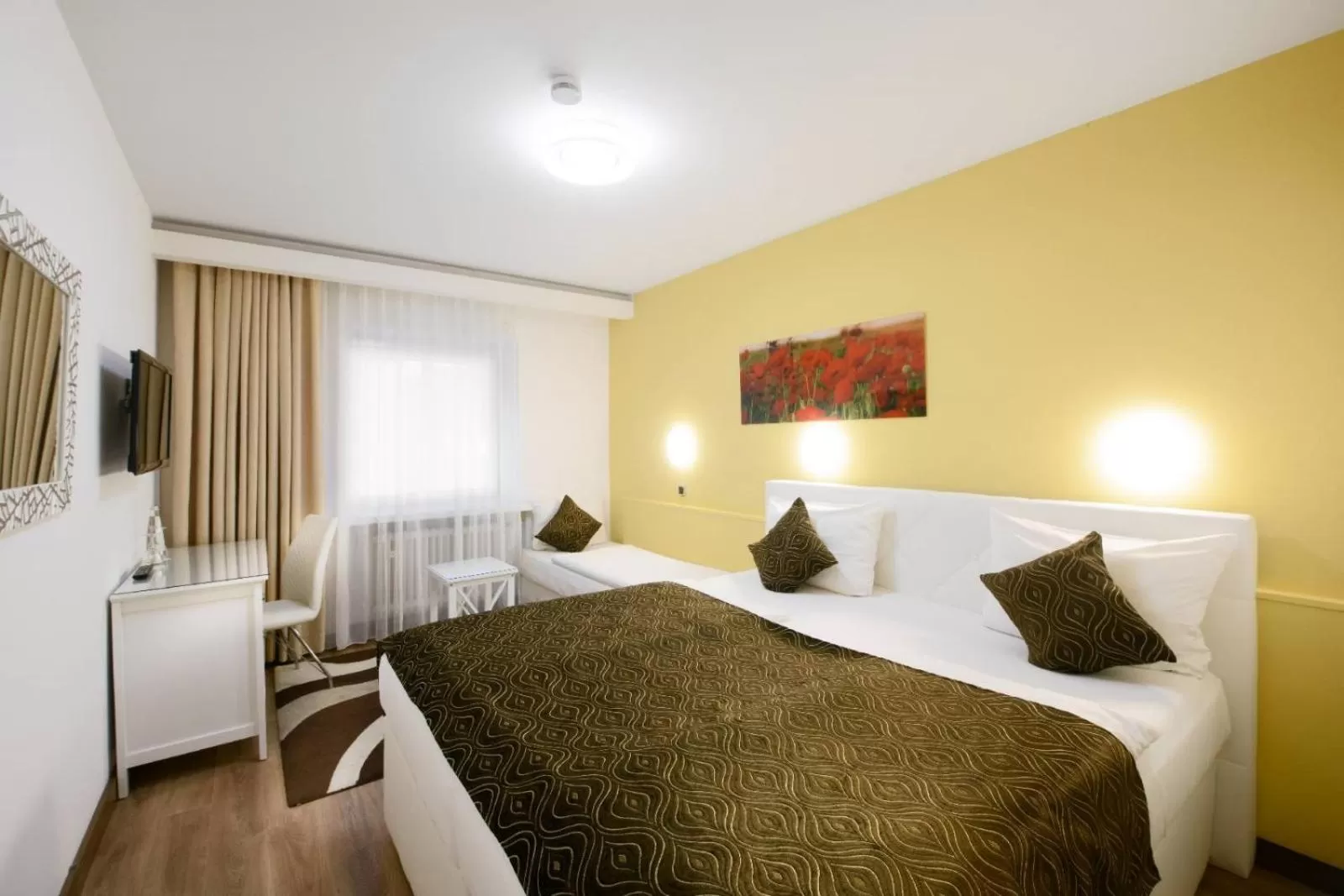 Bed in Hotel Rivoli Charme