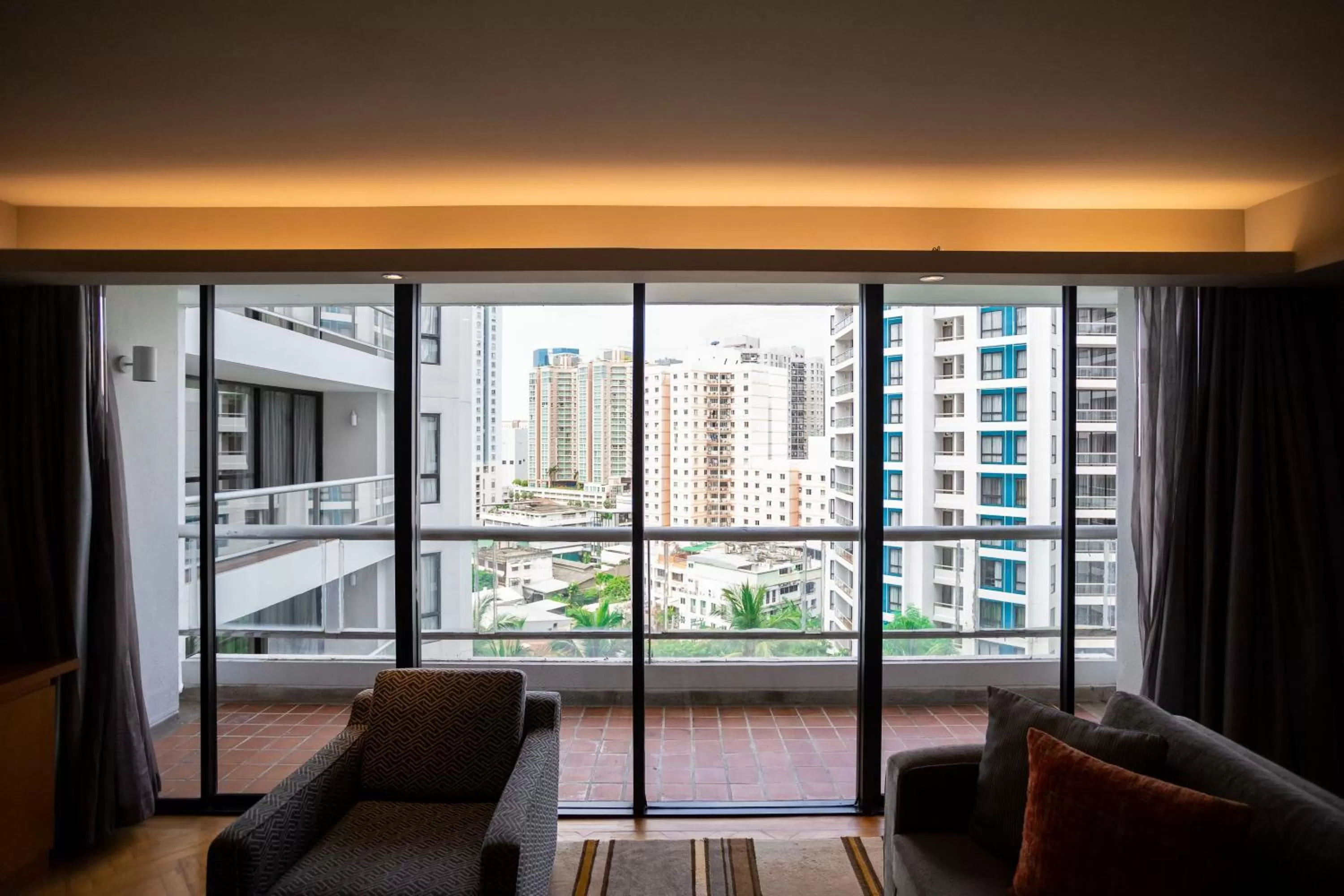 Balcony/Terrace in Chatrium Sathon Bangkok
