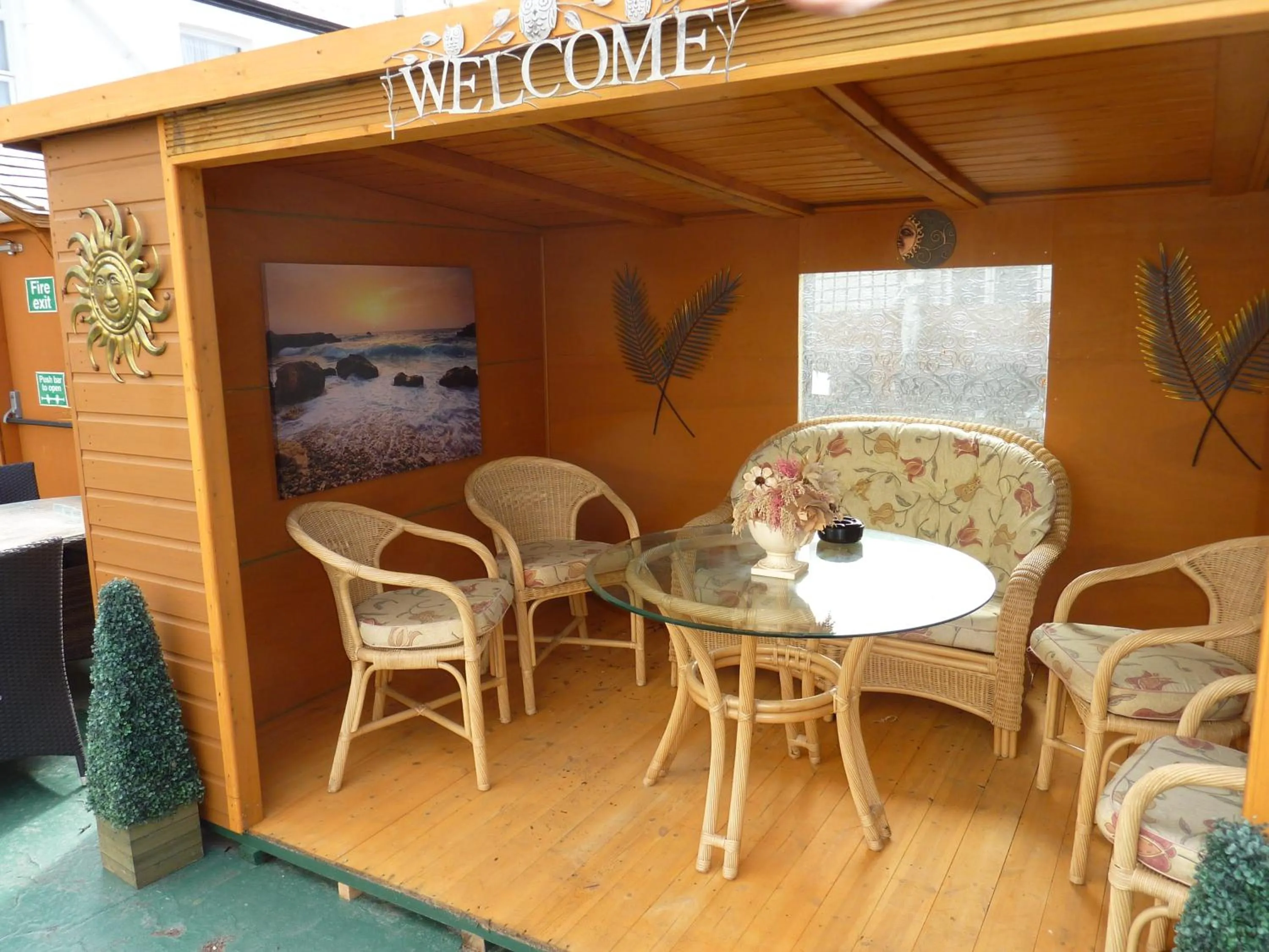 Balcony/Terrace in The Regal Hotel