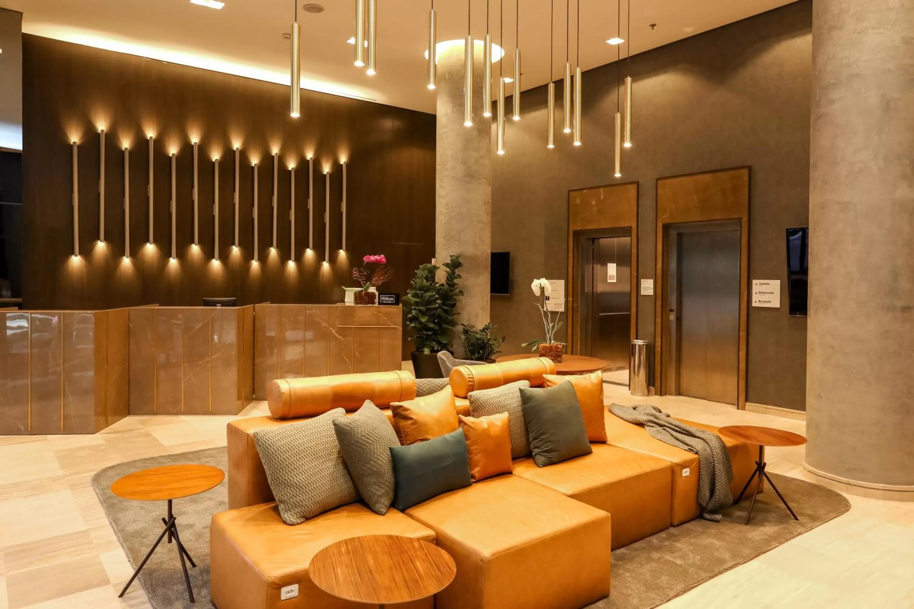 Lobby or reception in Double Tree by Hilton São Paulo Itaim