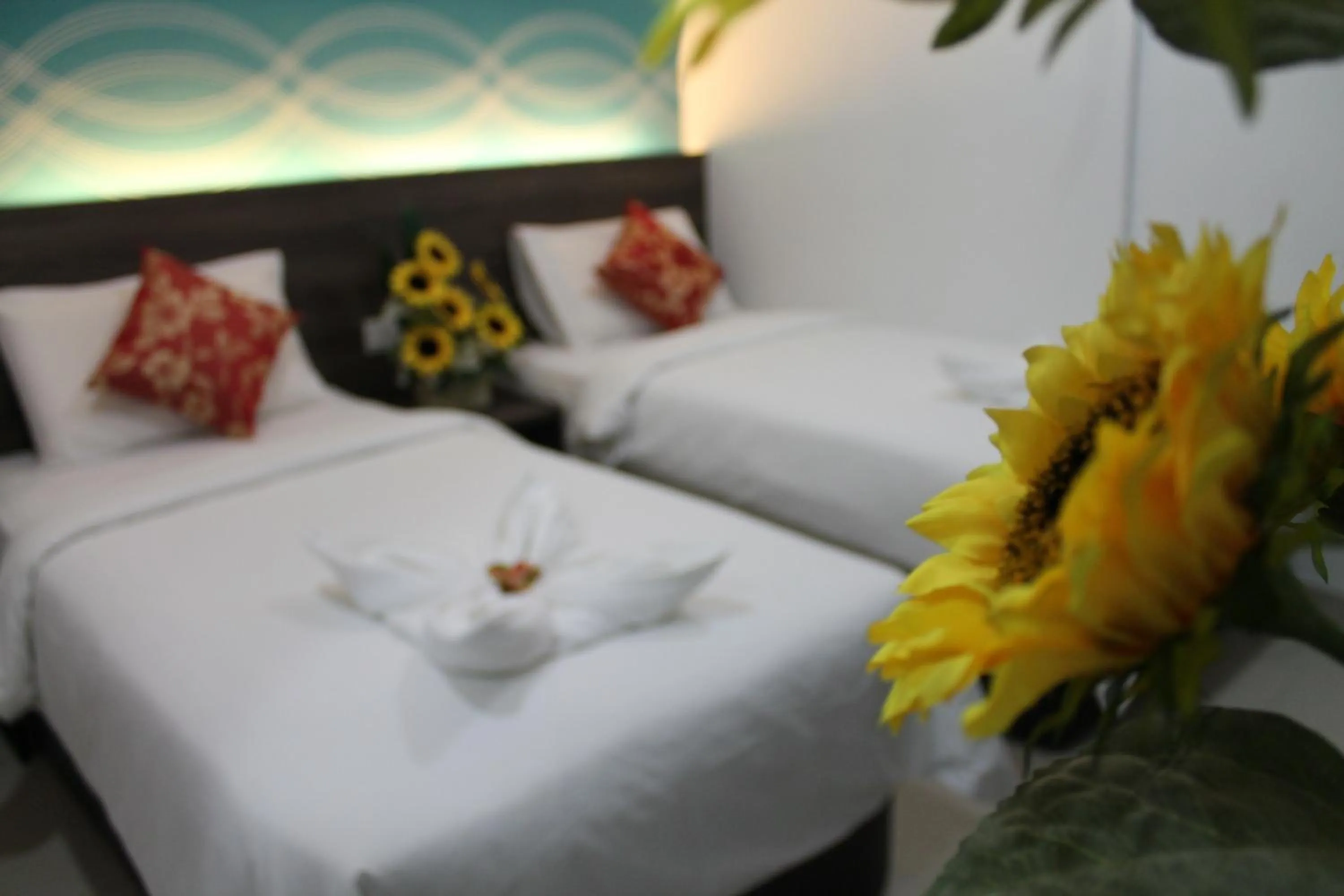 Decorative detail, Bed in Signature Hotel @ Bangsar South