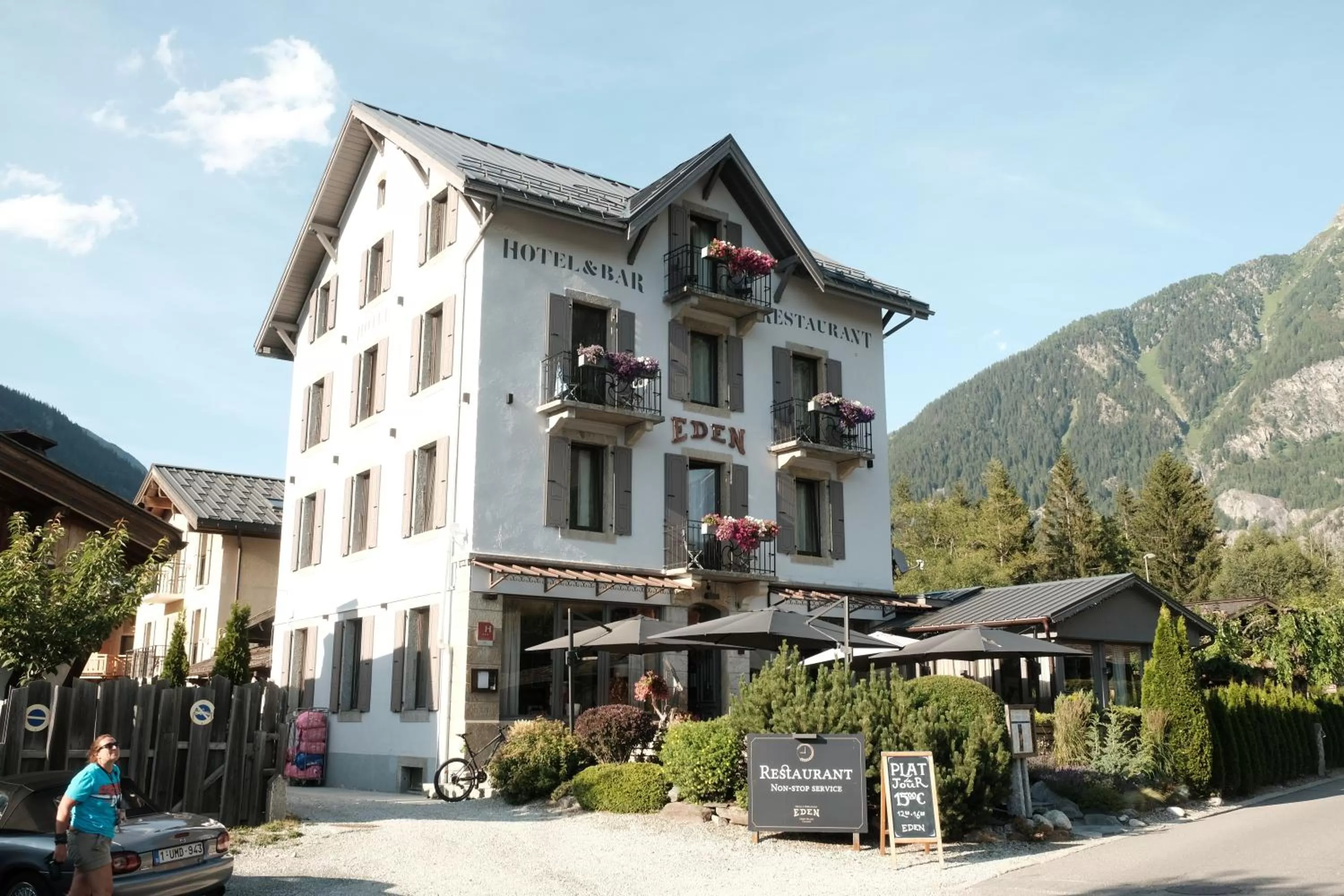 Property Building in Eden Hotel, Apartments and Chalet Chamonix Les Praz