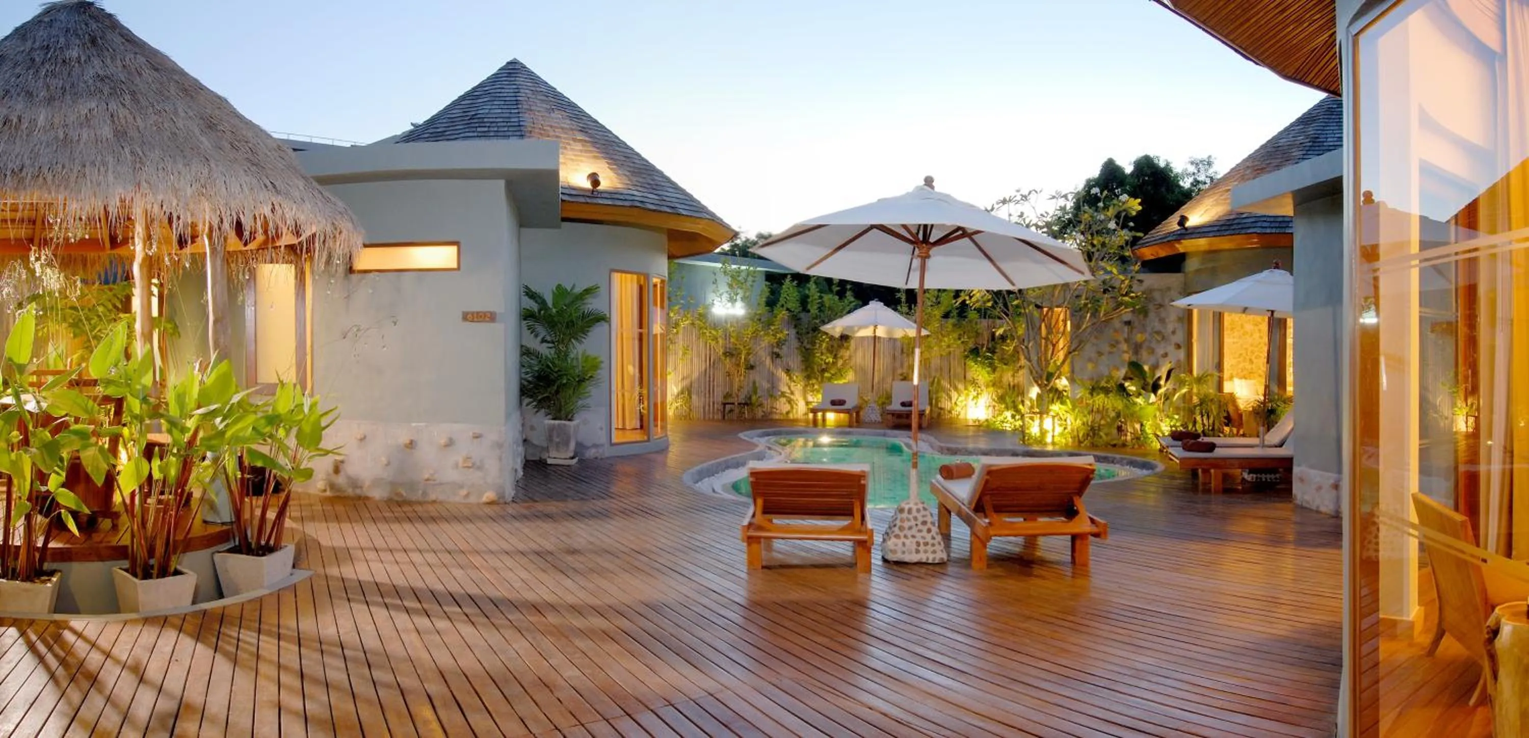 Patio in Metadee Concept Hotel