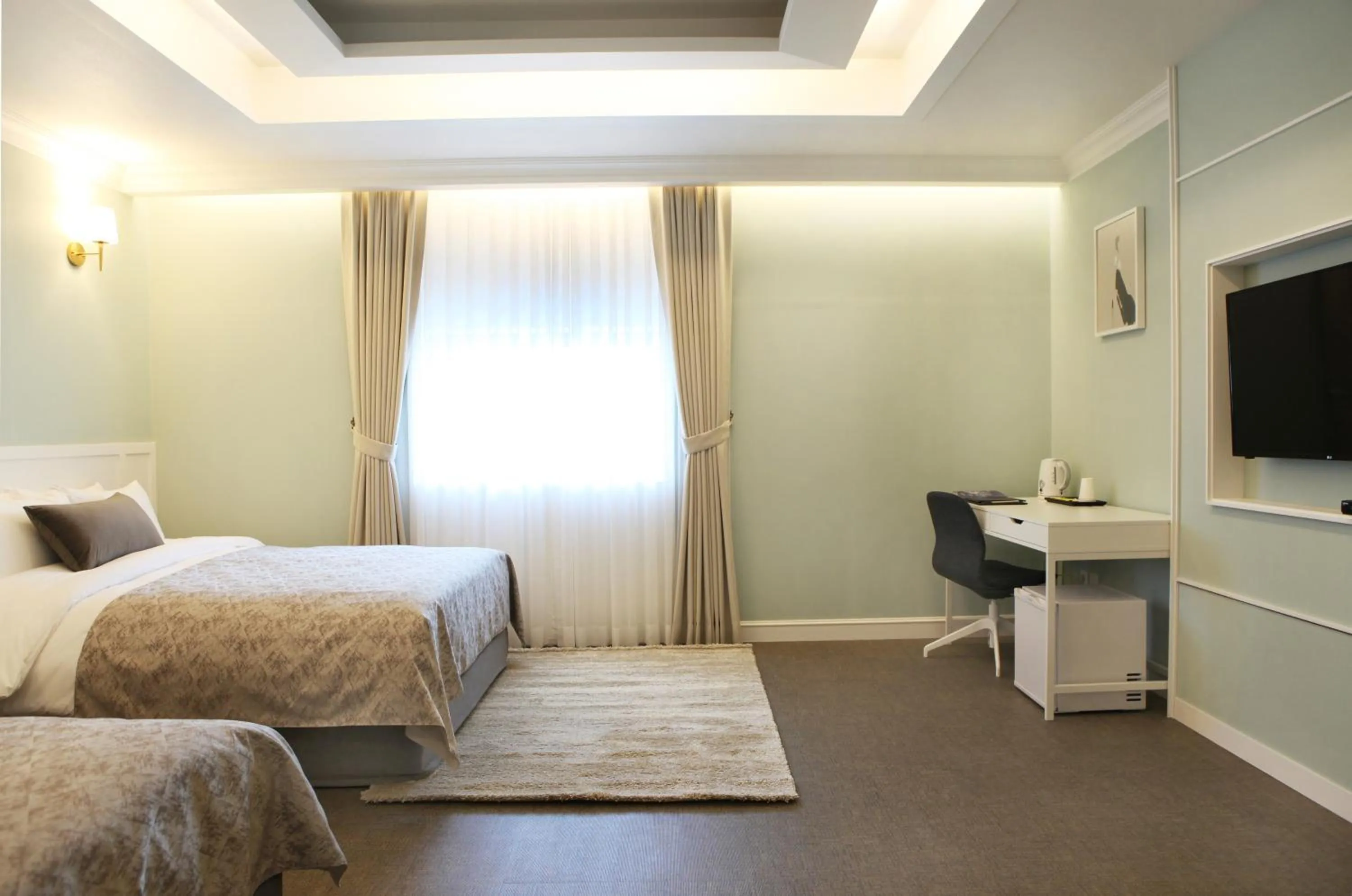 Bed in Polaris Hotel