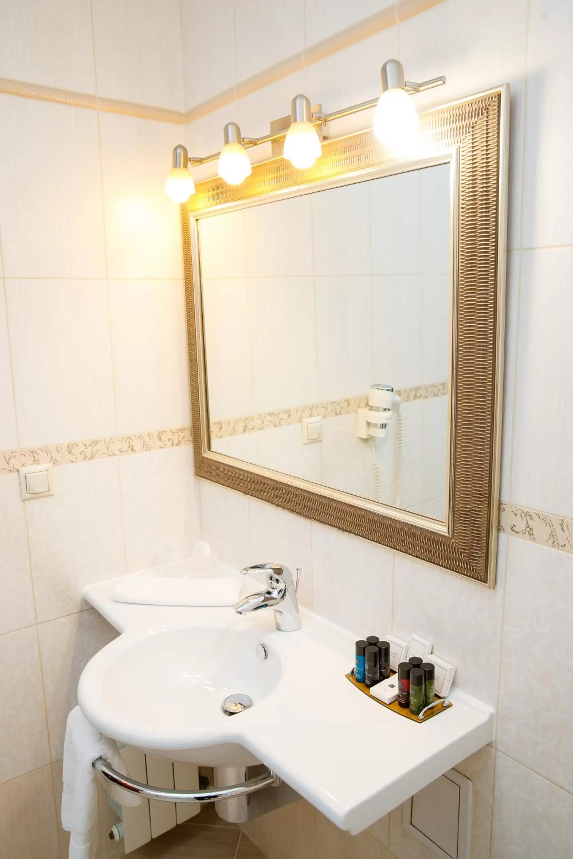 Shower in Hotel Select